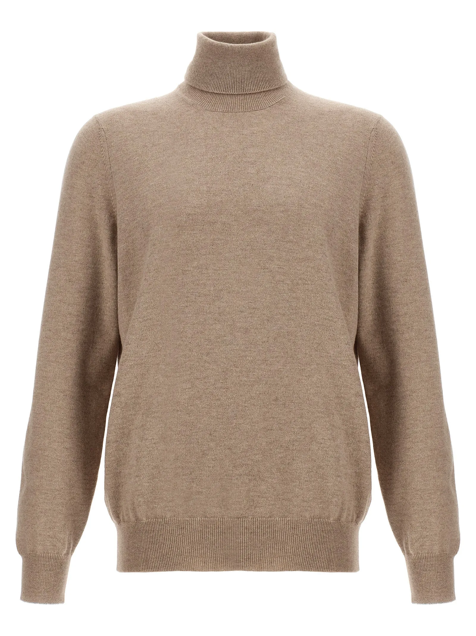 Cashmere Turtleneck Sweater Maglioni Beige