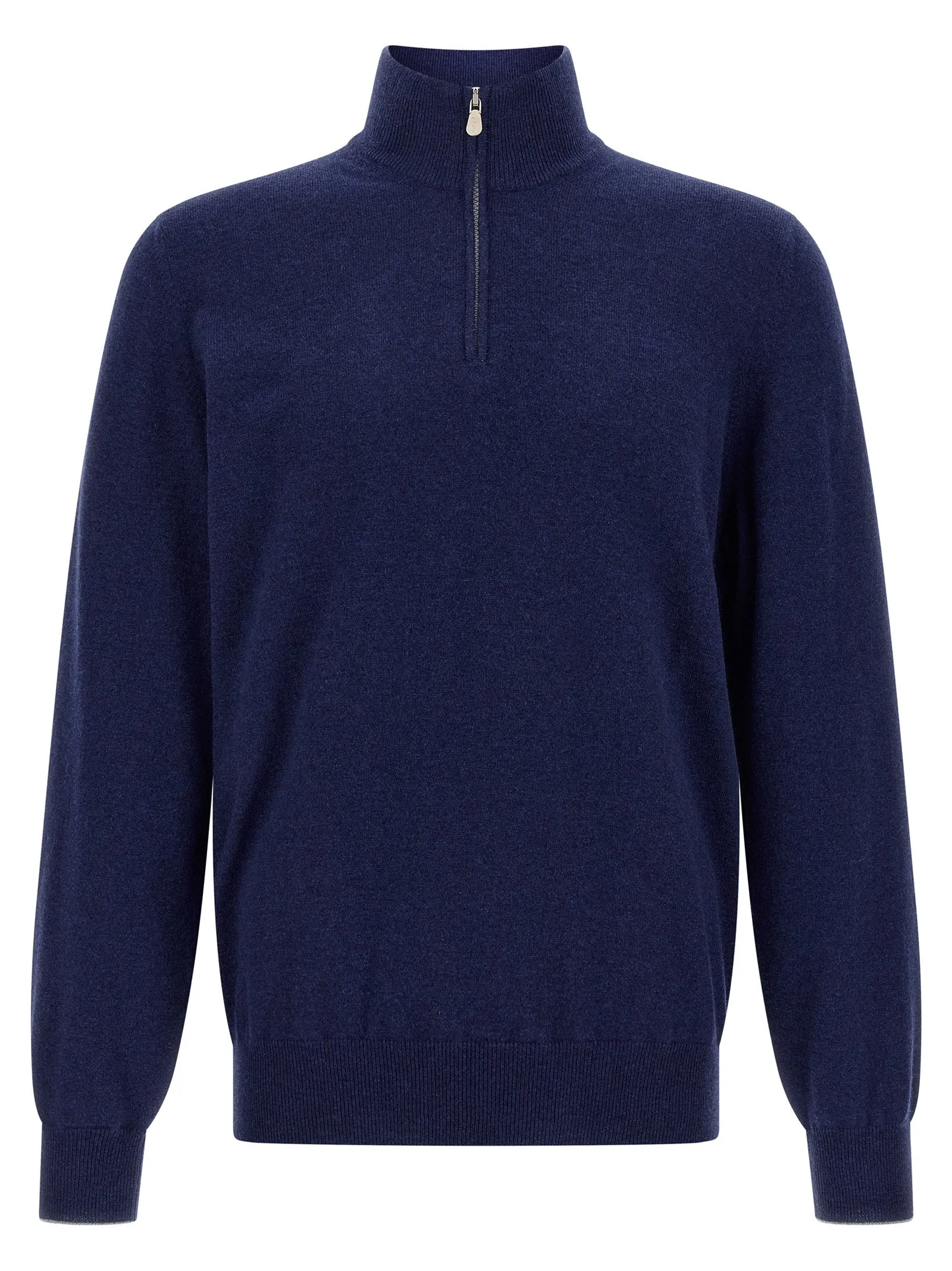 Half-Zip Sweater Maglioni Blu