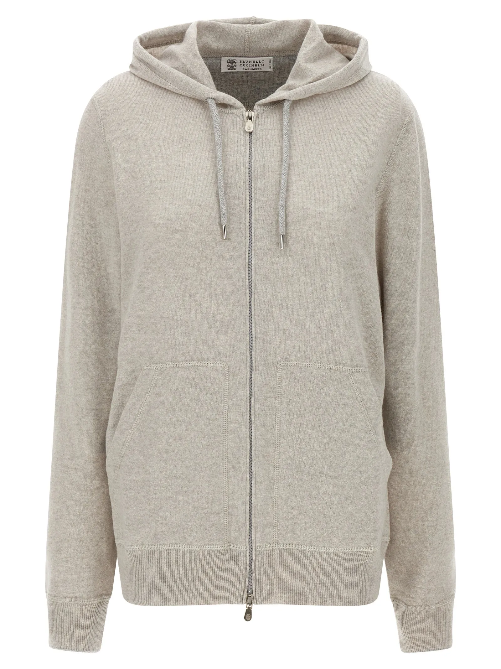 Cashmere Hoodie Felpe Beige