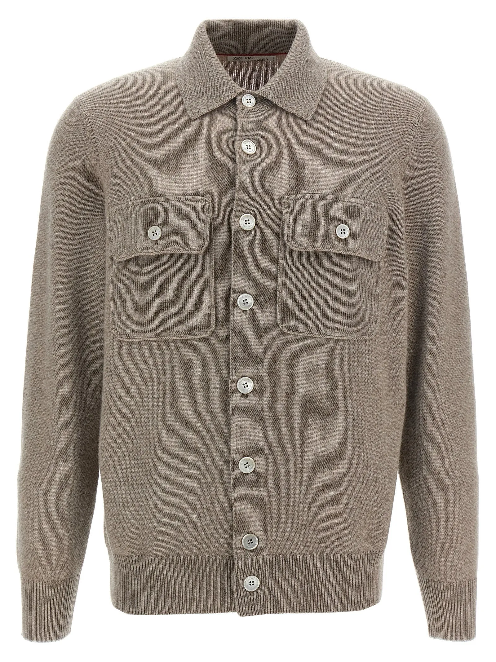 Cashmere Cardigan Maglioni Beige