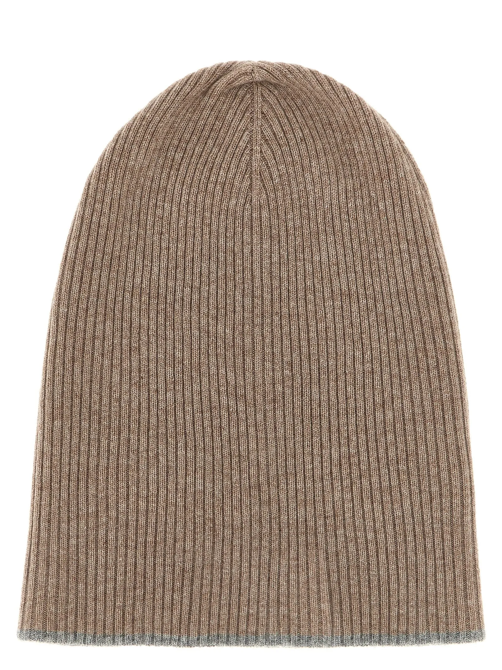 Cashmere Beanie Cappelli Beige