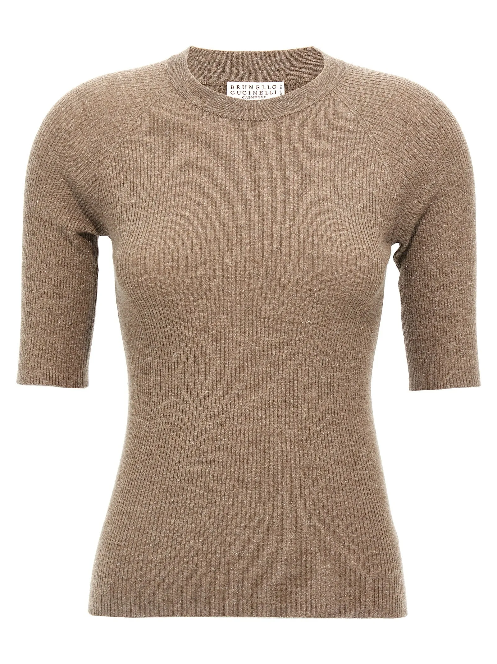 Sparkling T Shirt Marrone