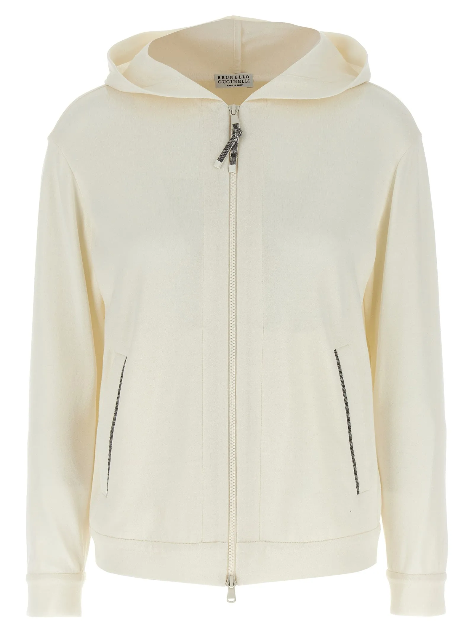 Monile Hoodie Felpe Bianco