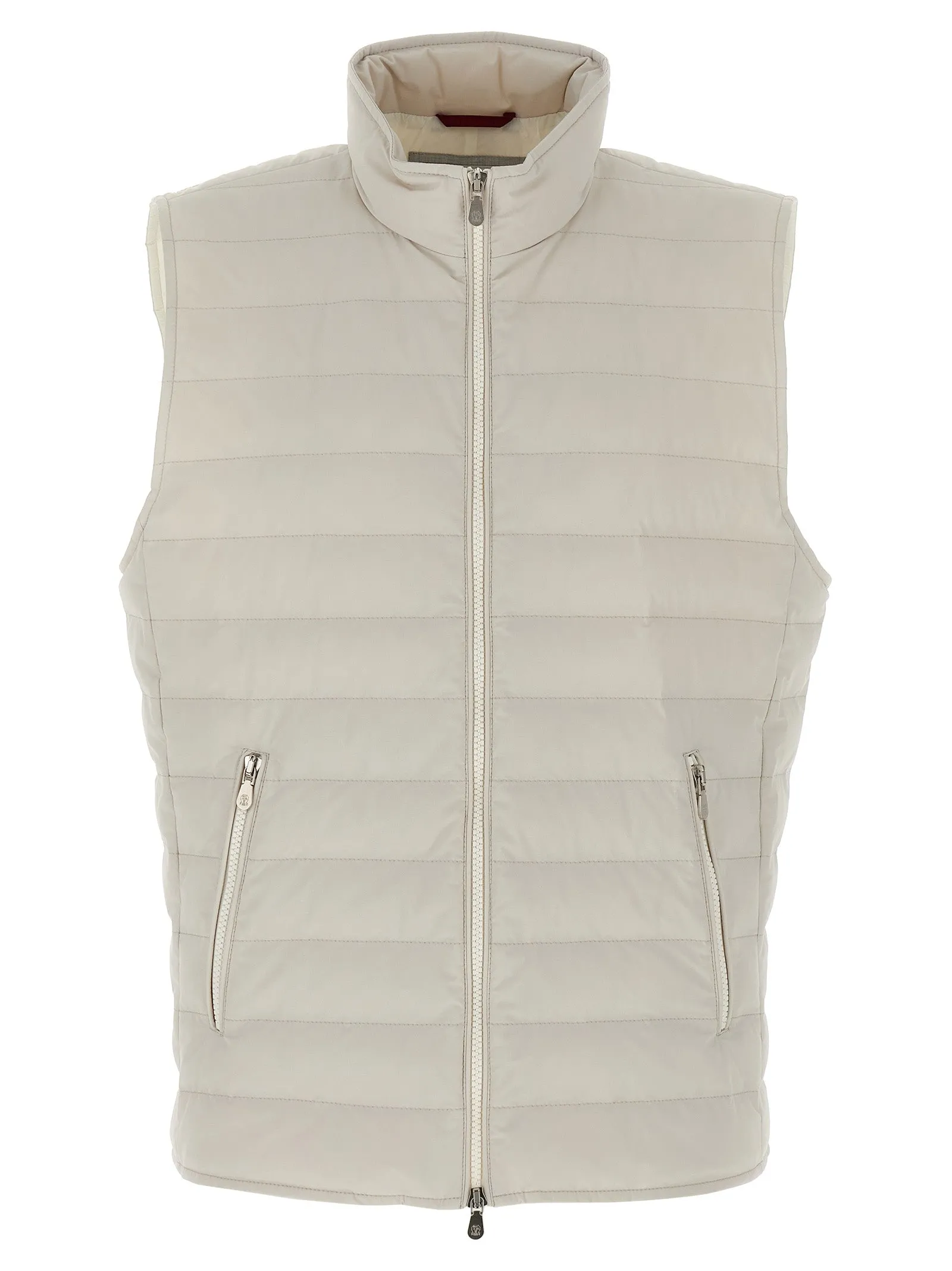 Quilted Vest Gilet Beige