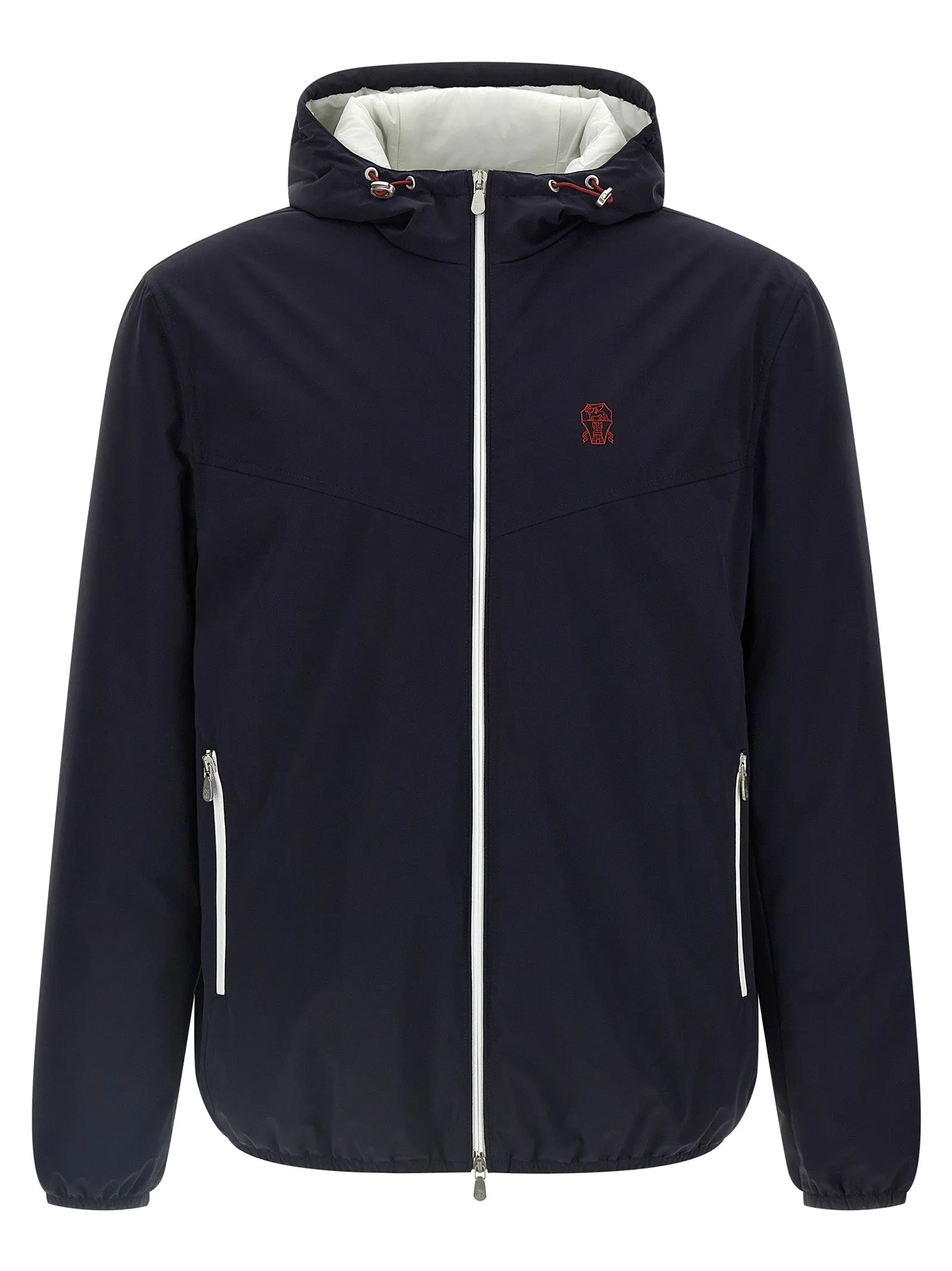 Windproof Jacket Puffer Jackets Blu