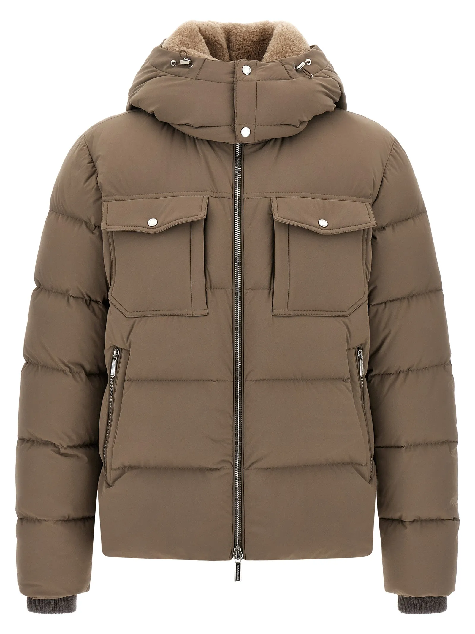 Alarick Puffer Jackets Marrone