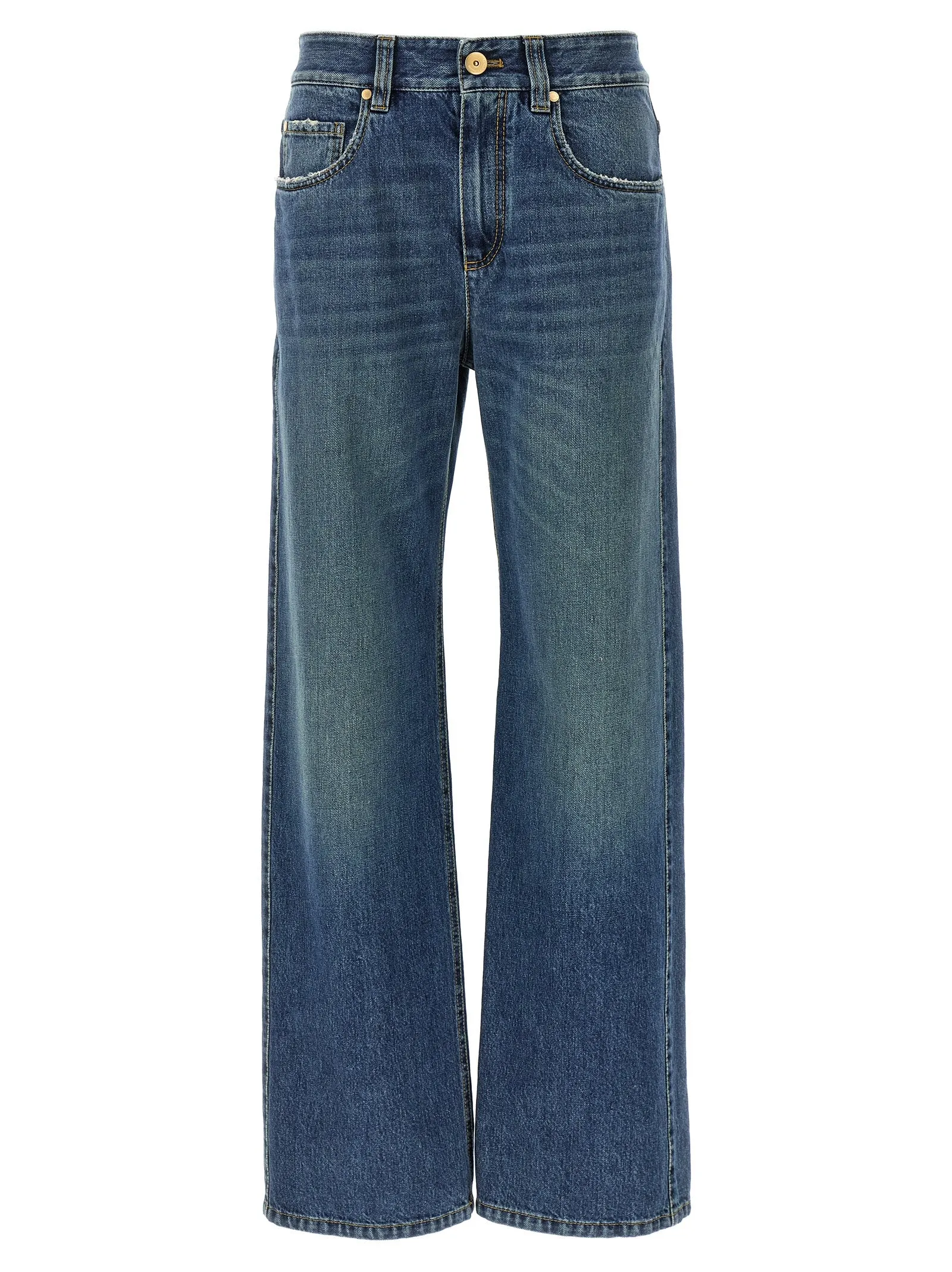 Contemporary Loose Jeans Blu