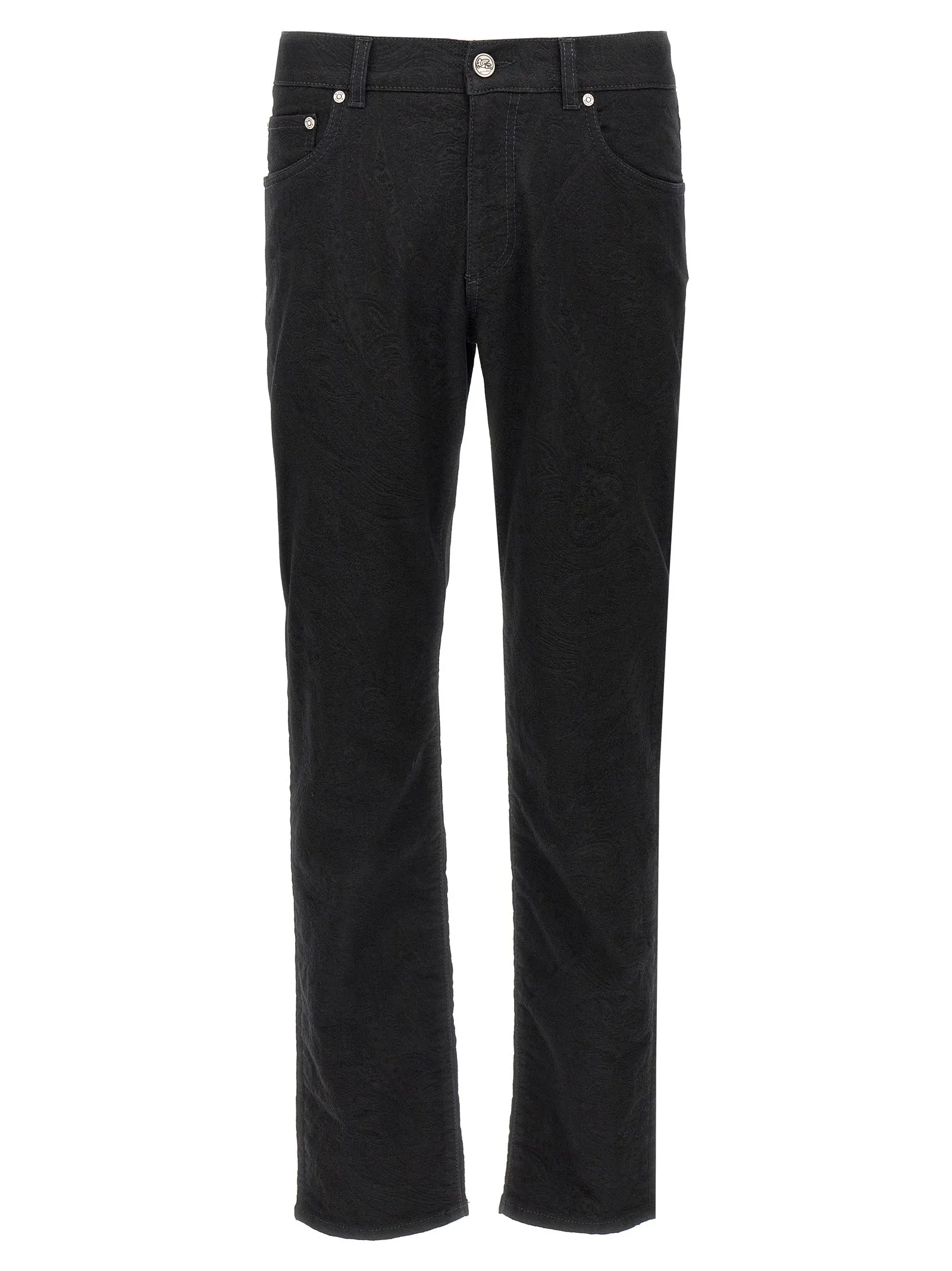 Jacquard Jeans Nero