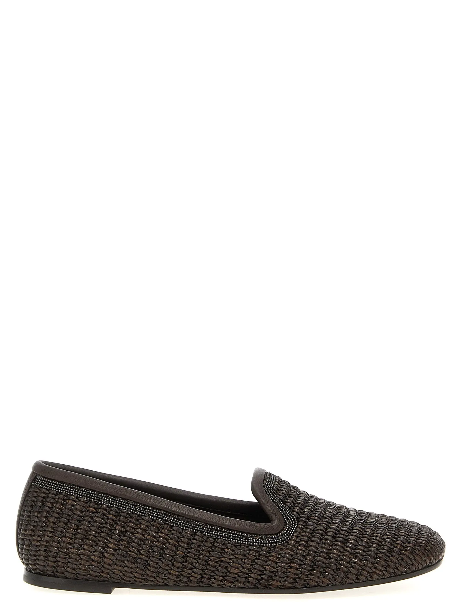 Precious Trim Mocassini Marrone