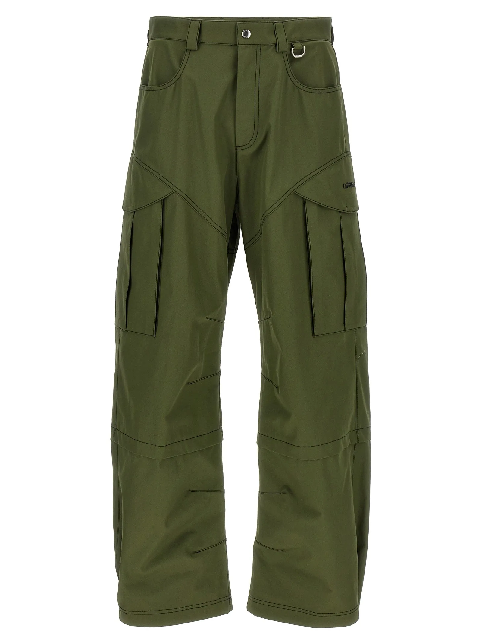Arr Cot Straight Cargo Pantaloni Verde