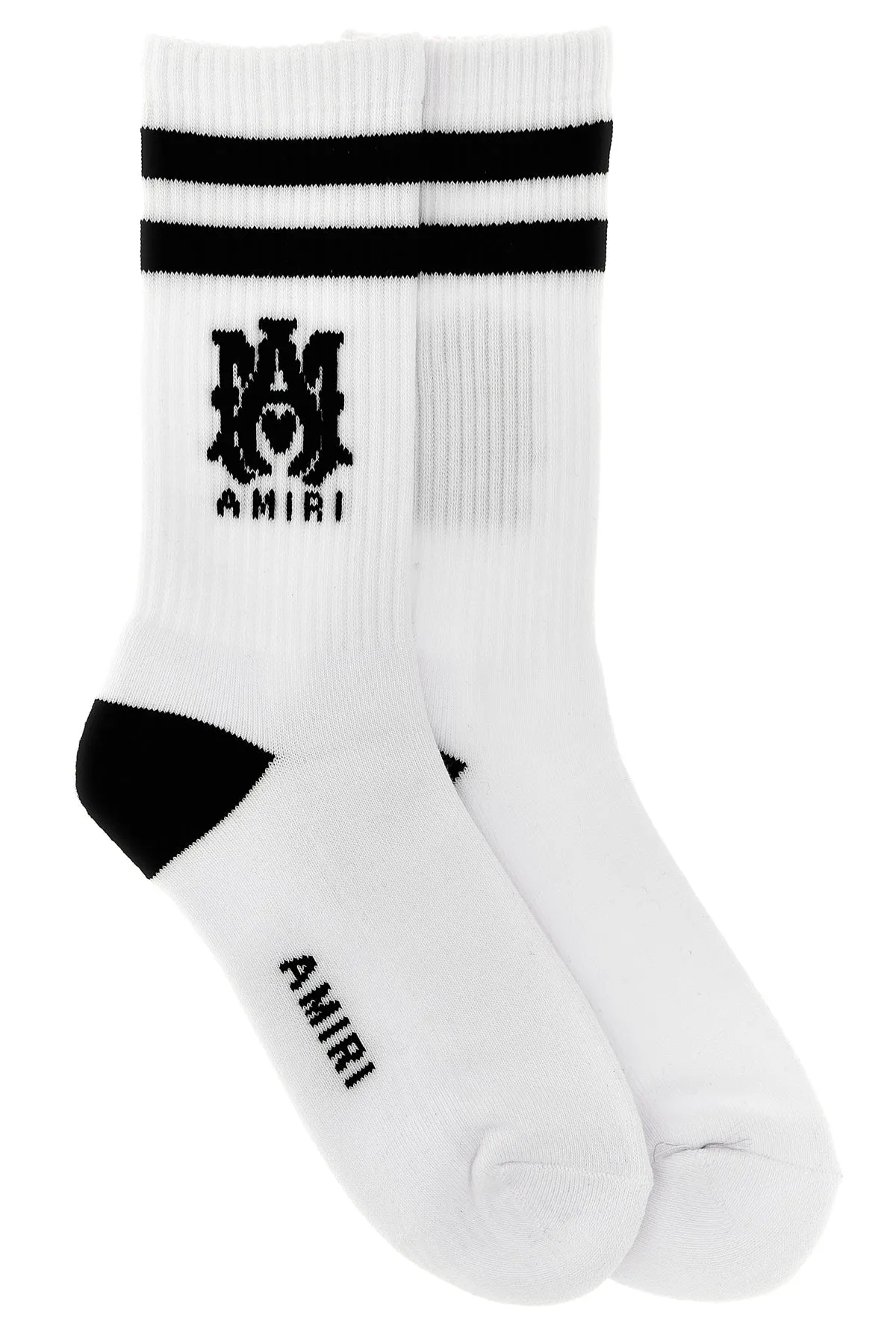 Contrast Band Calzini Bianco/Nero