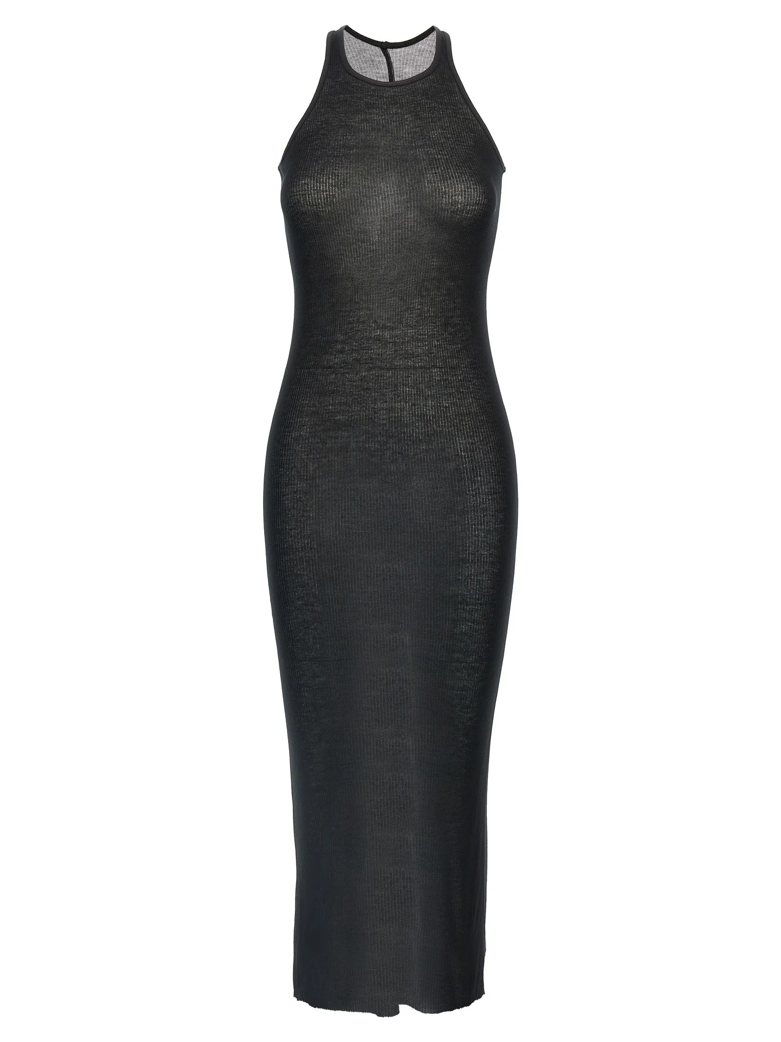 Ribbed Dress Abiti Nero