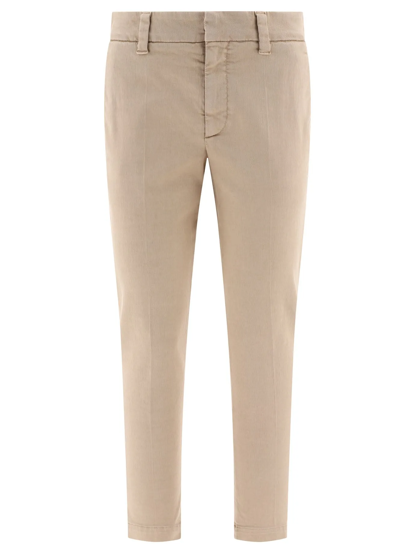 Cigarette Trousers Beige