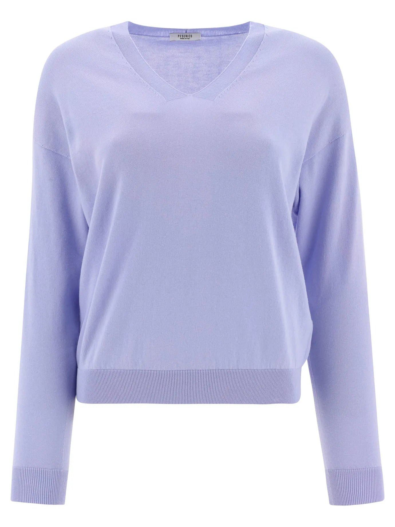 V-Neck Sweater Knitwear Viola