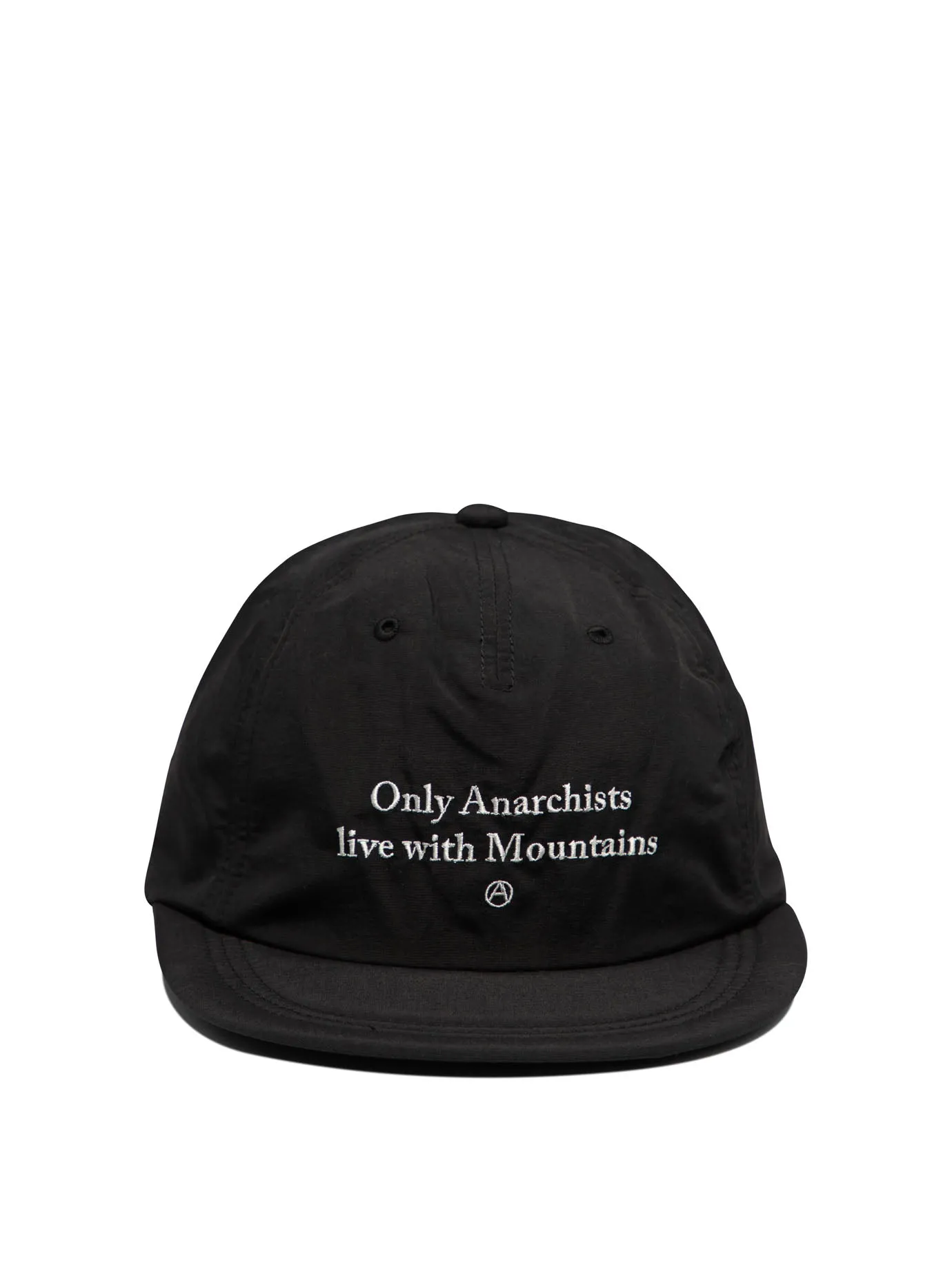 Only Anarchist Live With Mountains Cappelli Nero