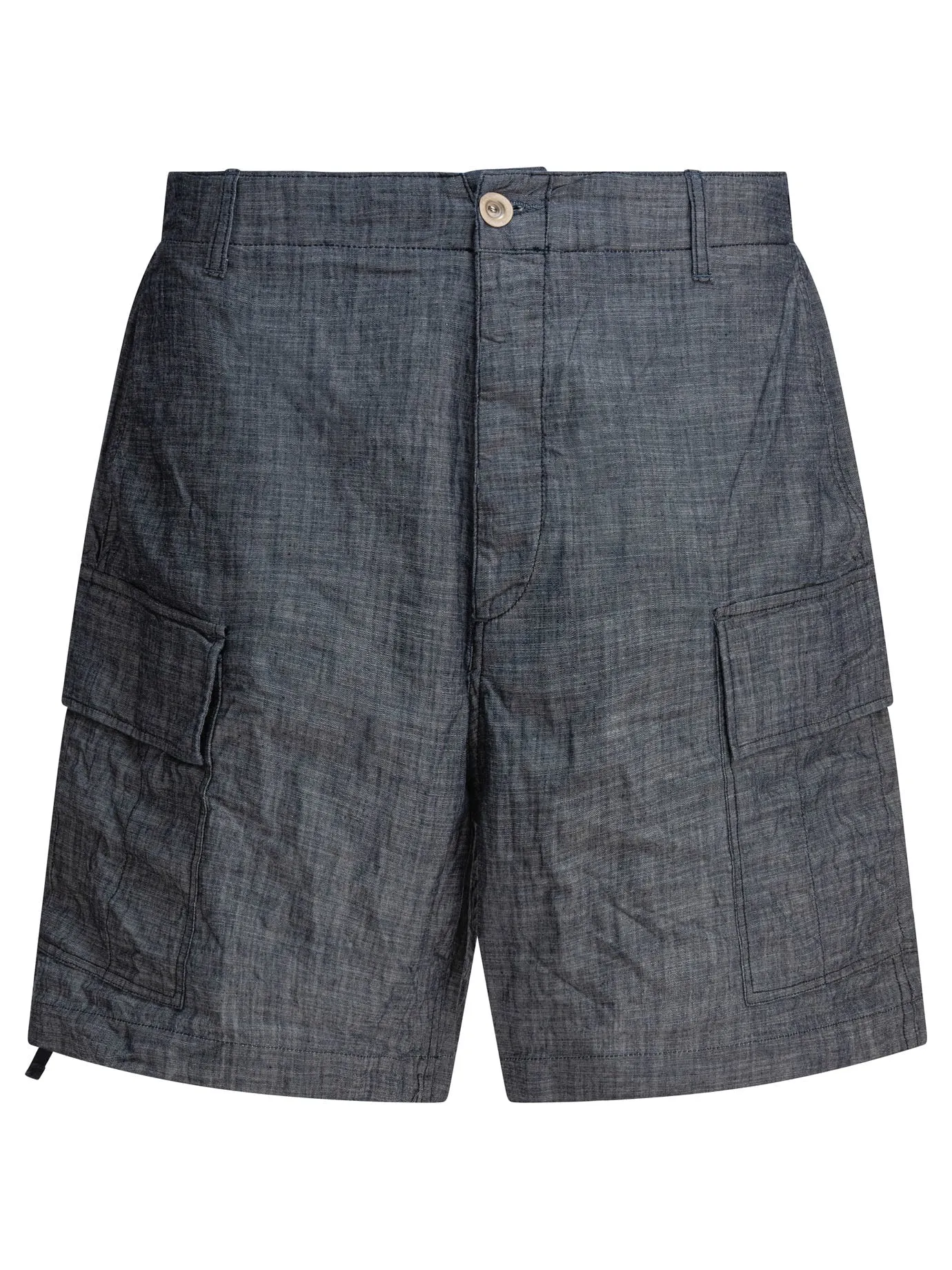 Cargo In Chambray Shorts Grey