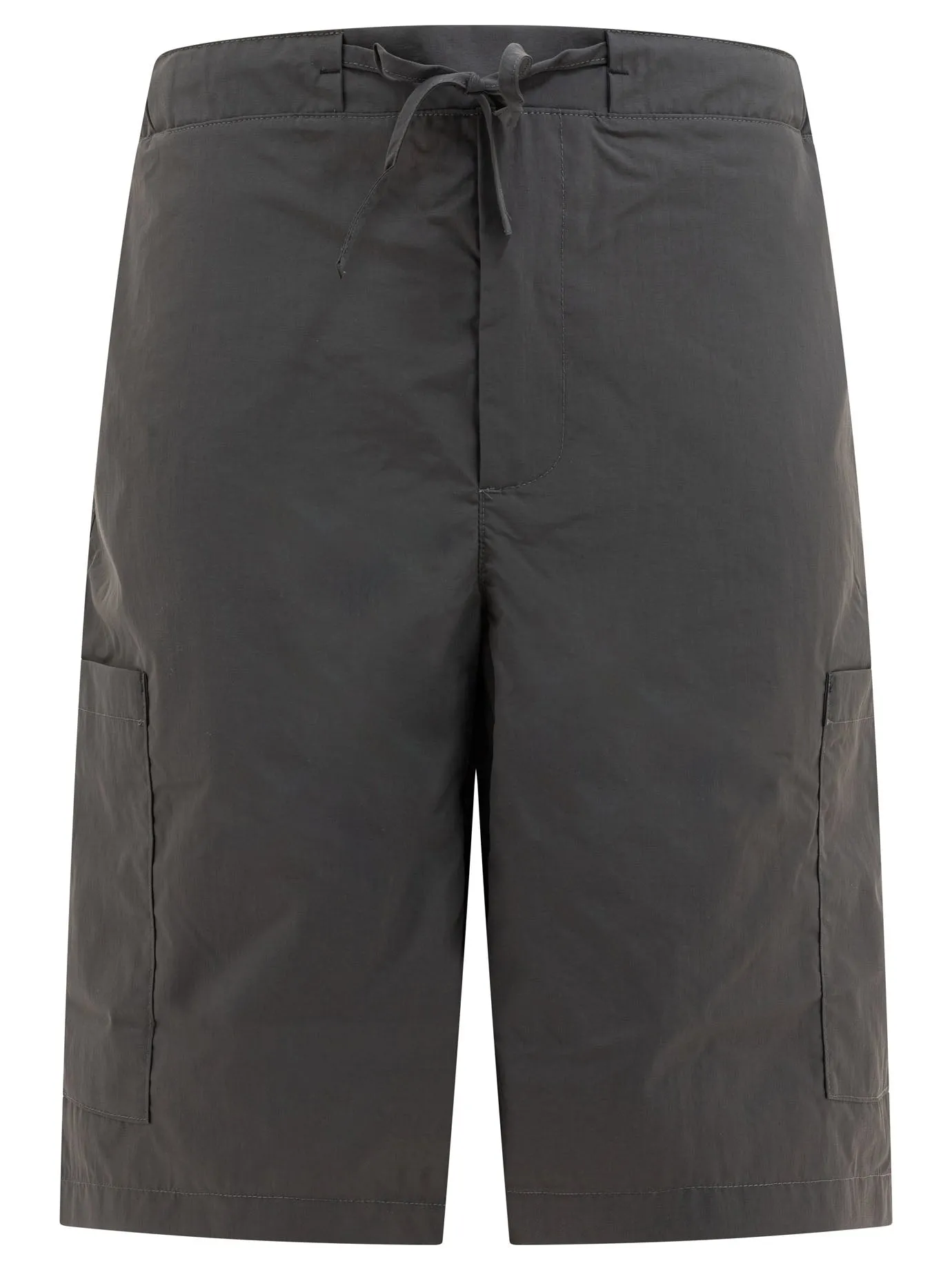 Short With Drawstring Waist Shorts Grey