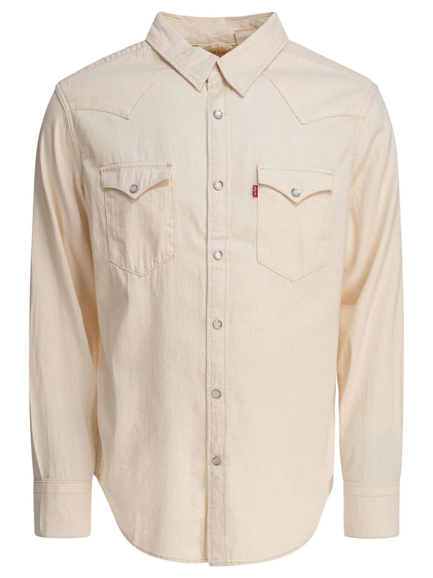 Western Barstow Shirts Bianco