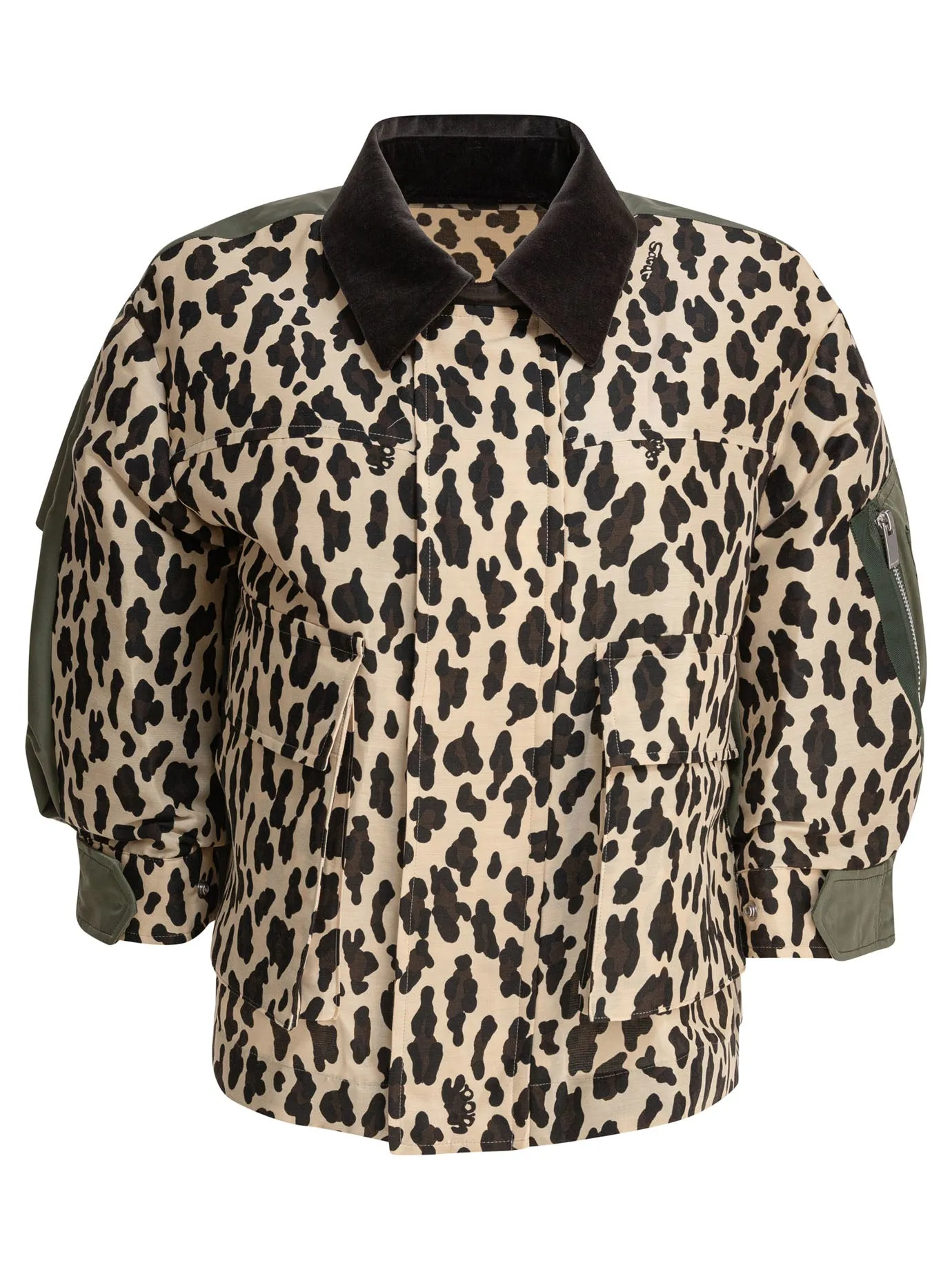 Leopard Jacket Giacche Marrone