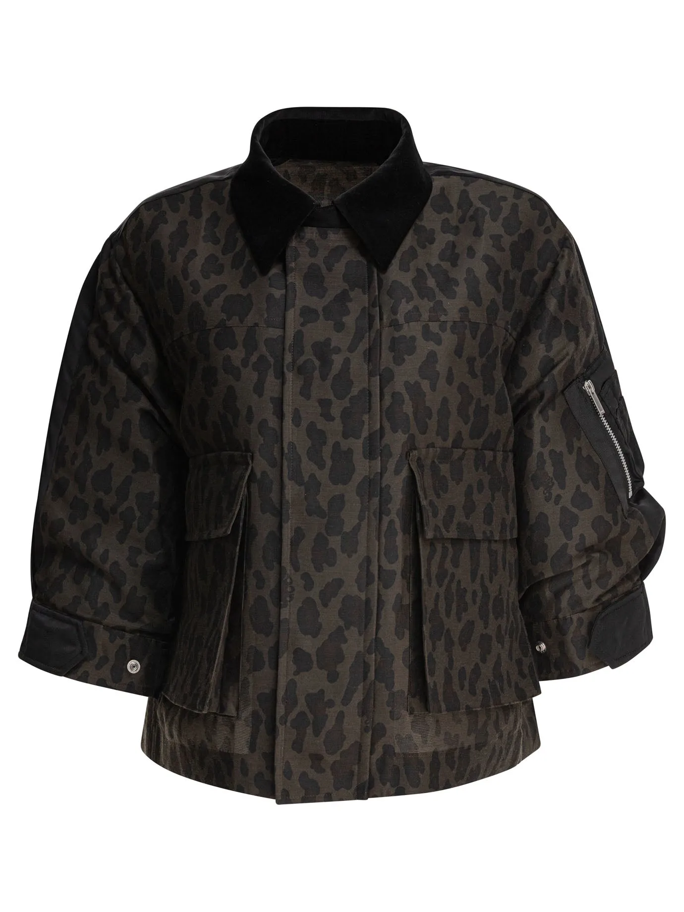 Leopard Jacket Giacche Nero