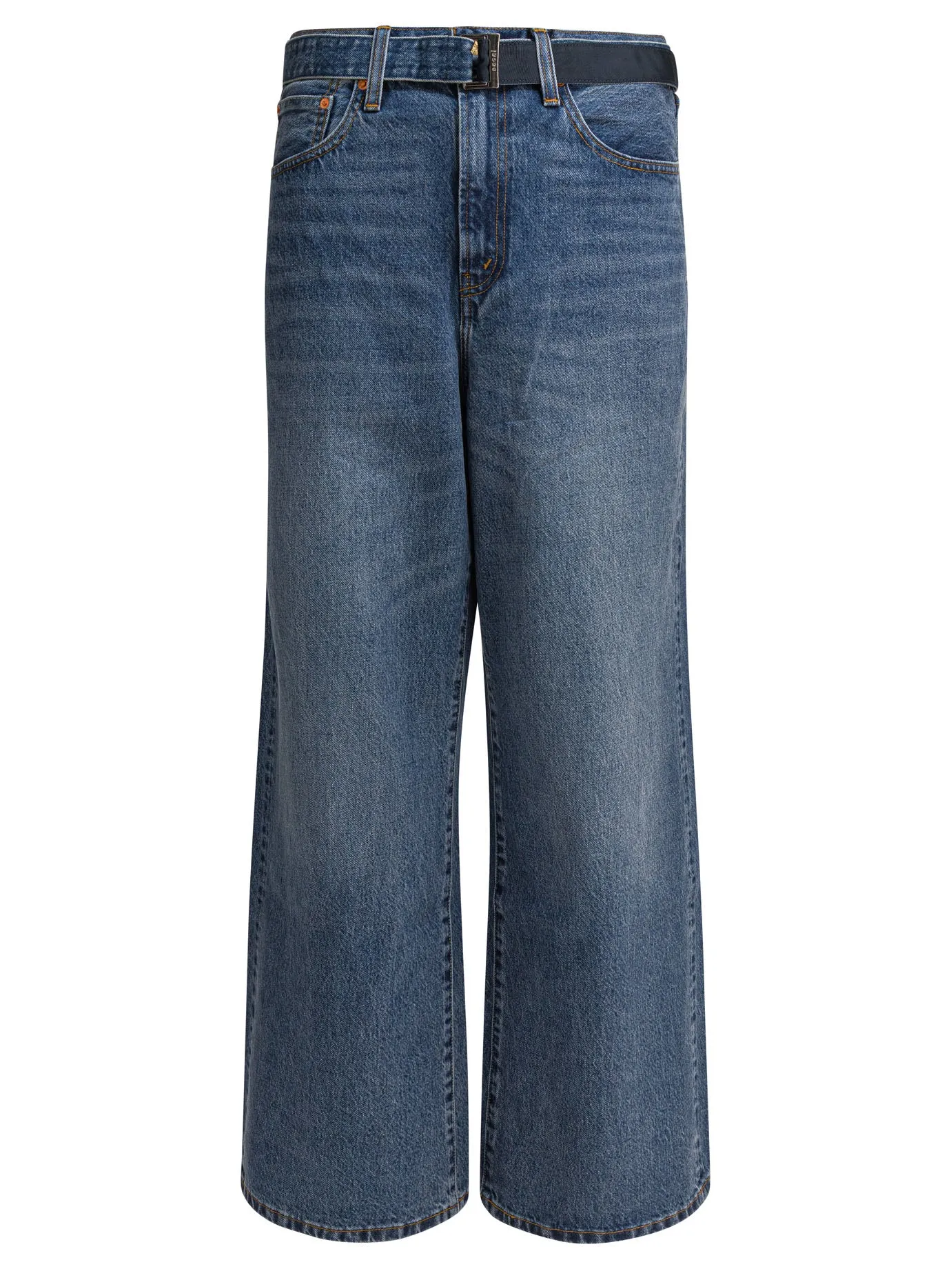 Sacai X Levi'S Jeans Blu