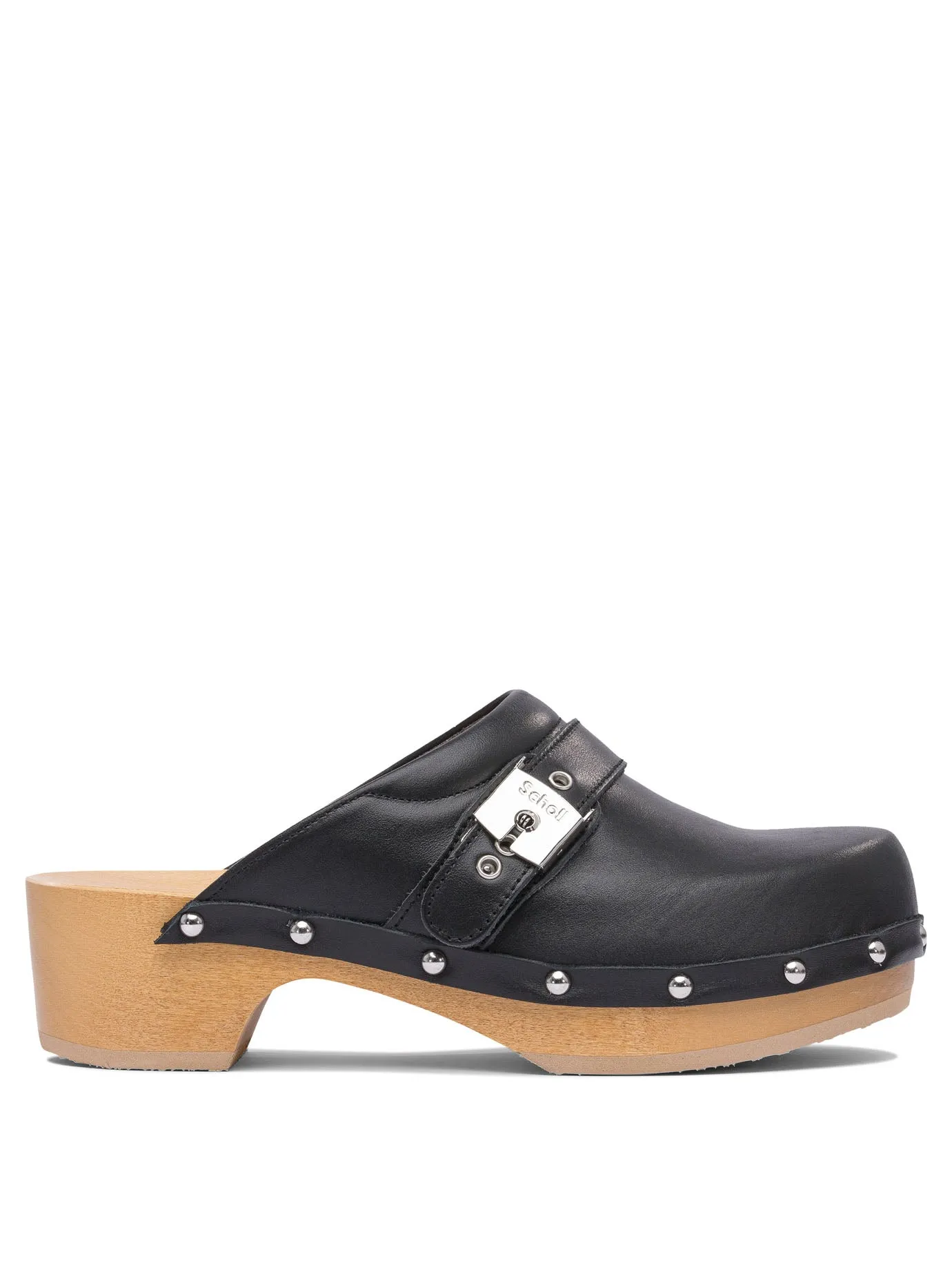 Pescura Clog 50 Blk&Honey Ltre50mm Heeled Shoes Nero