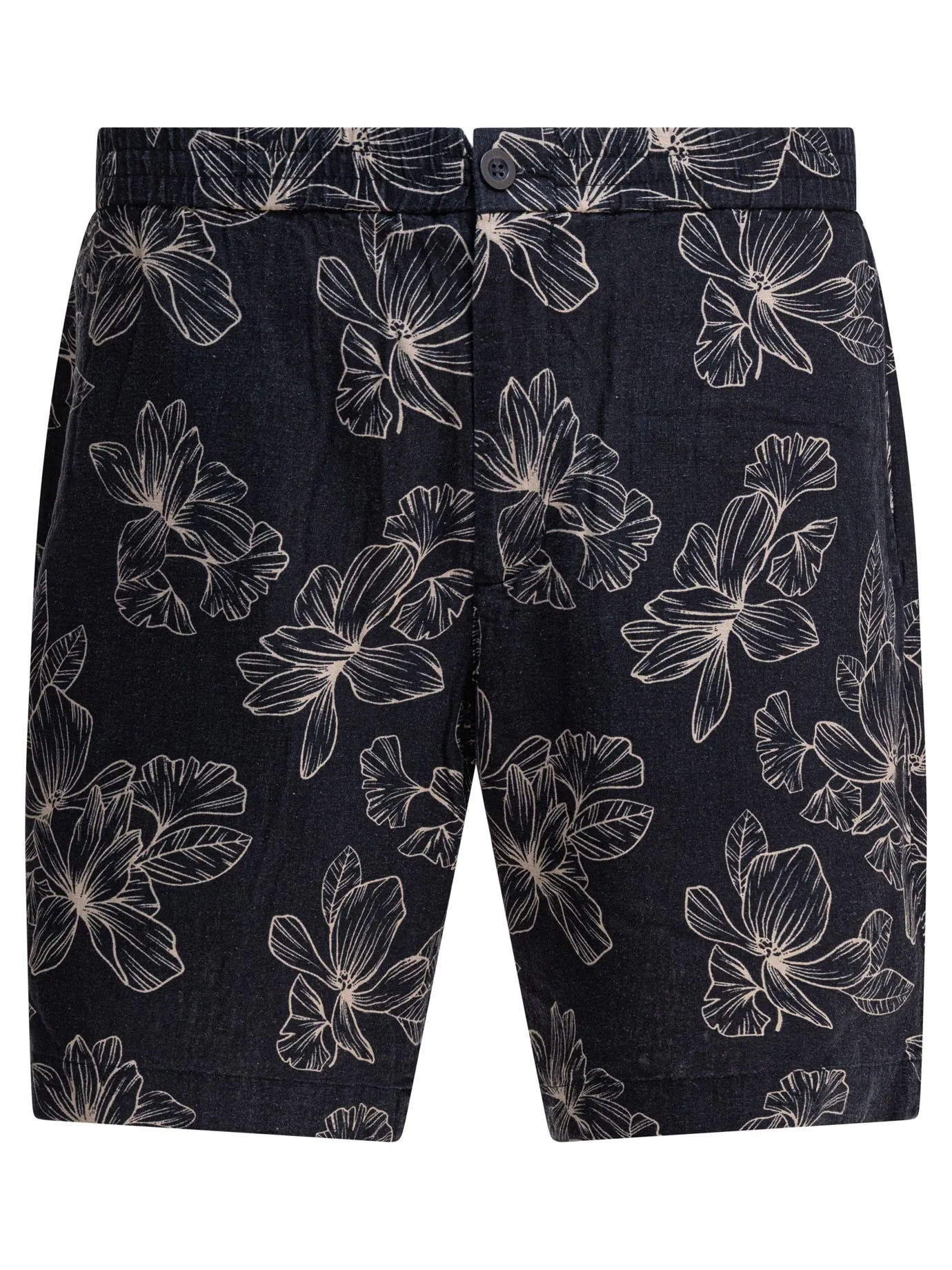 Floral Shorts Blu