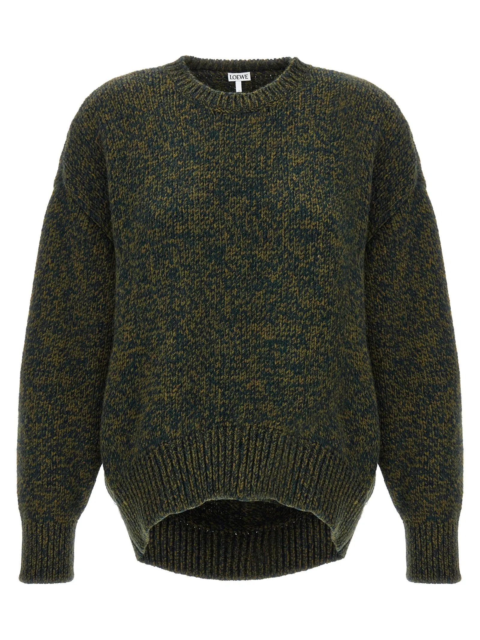 Double Neck Sweater Maglioni Verde