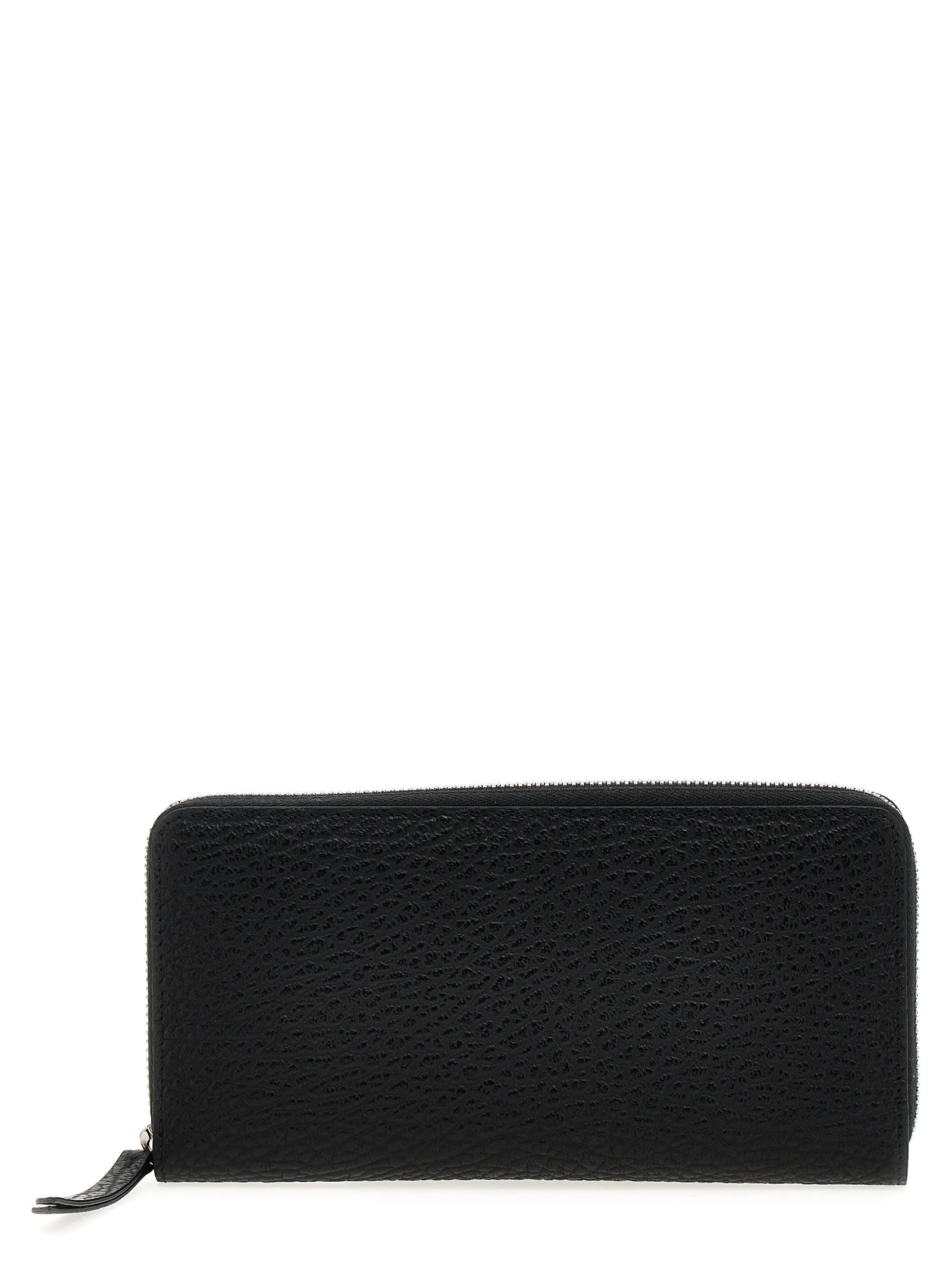Stitching Logo Wallet Portafogli Nero