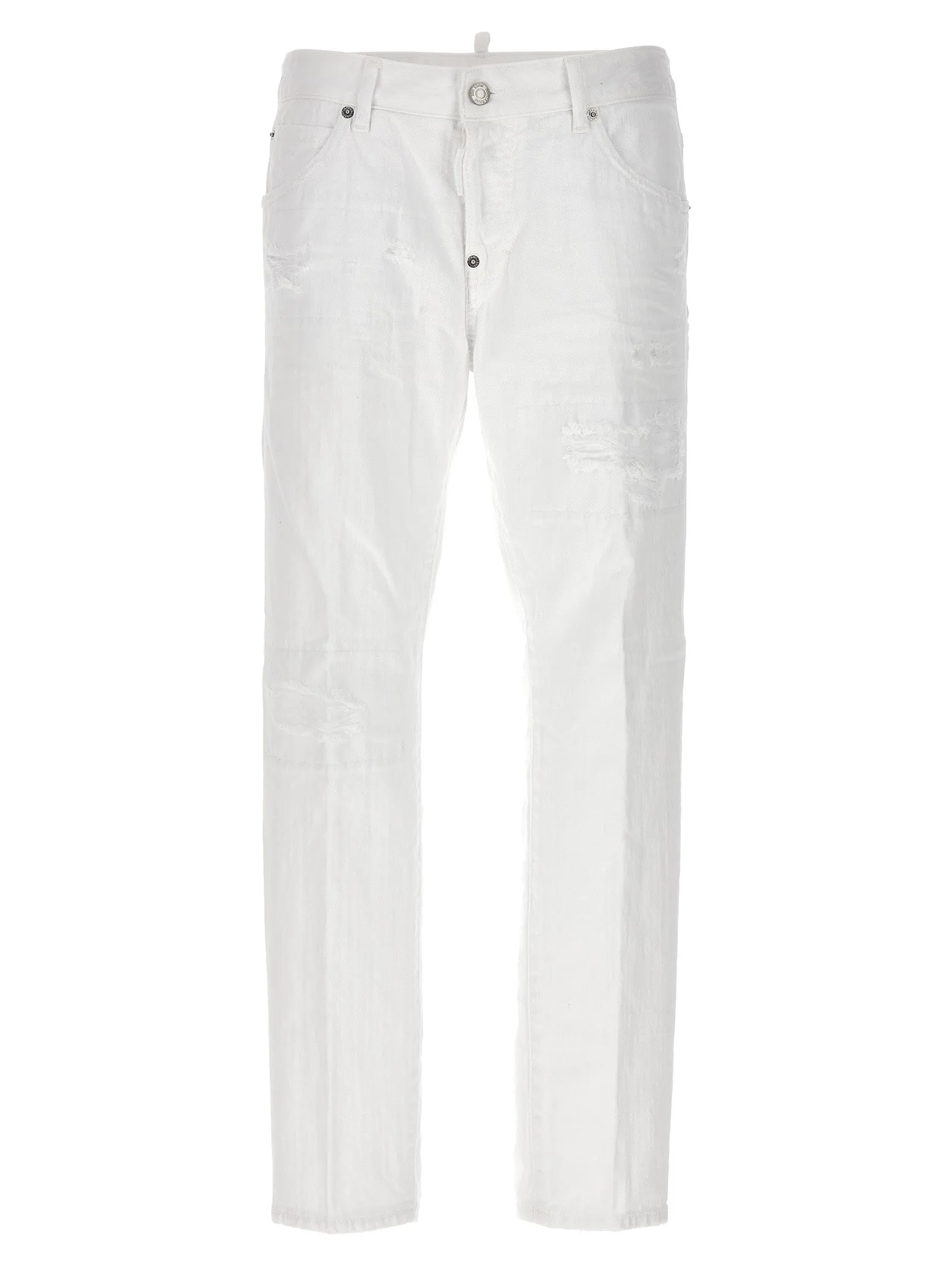 Cool Girl Jeans Bianco