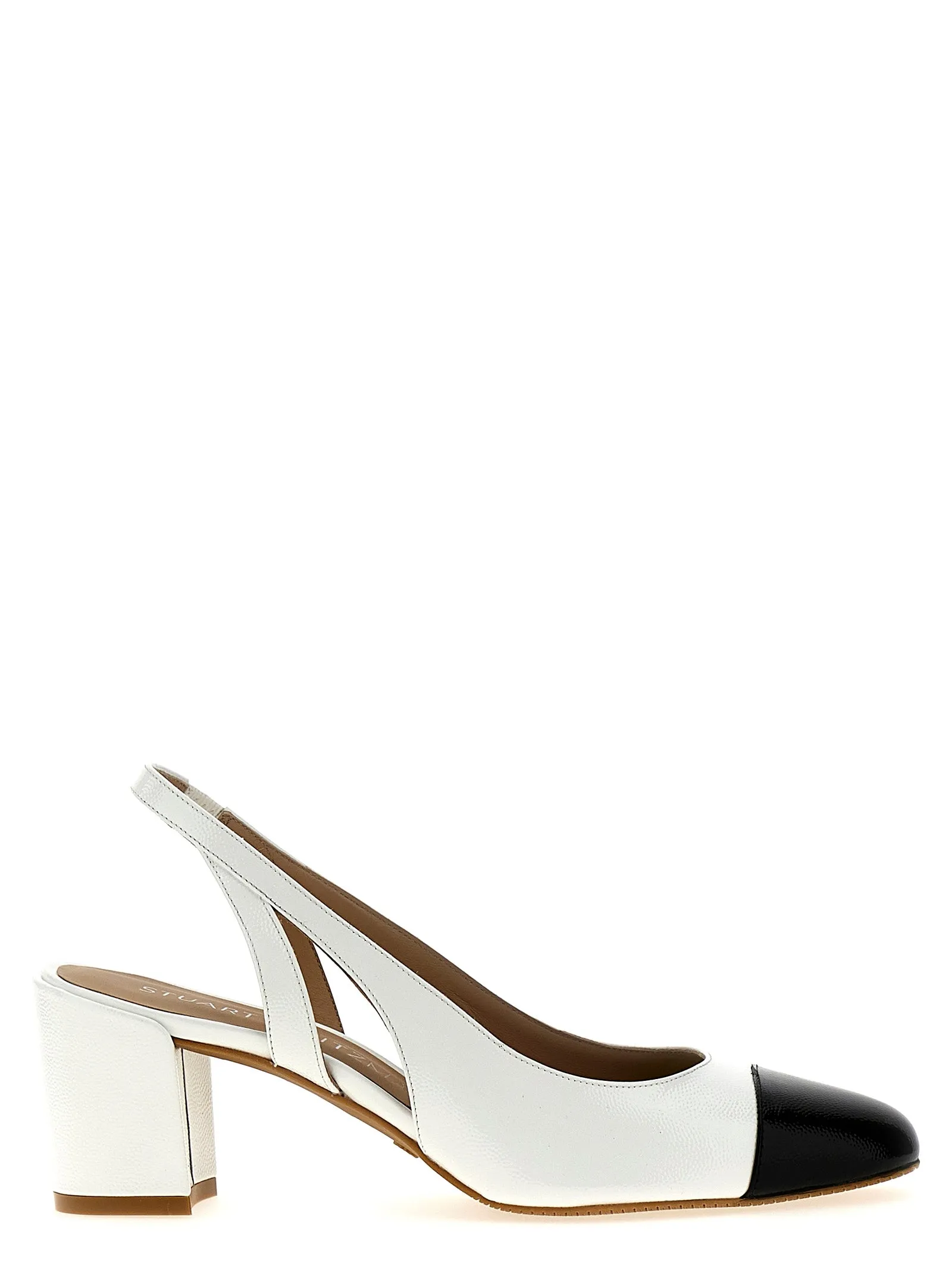 Sleek Decollete Bianco/Nero