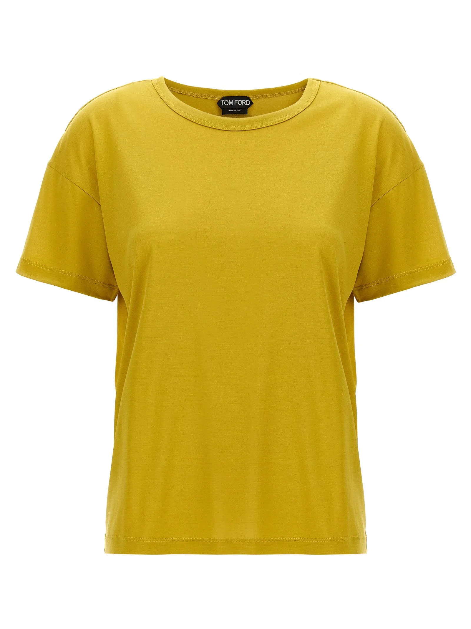 Silk T Shirt Giallo
