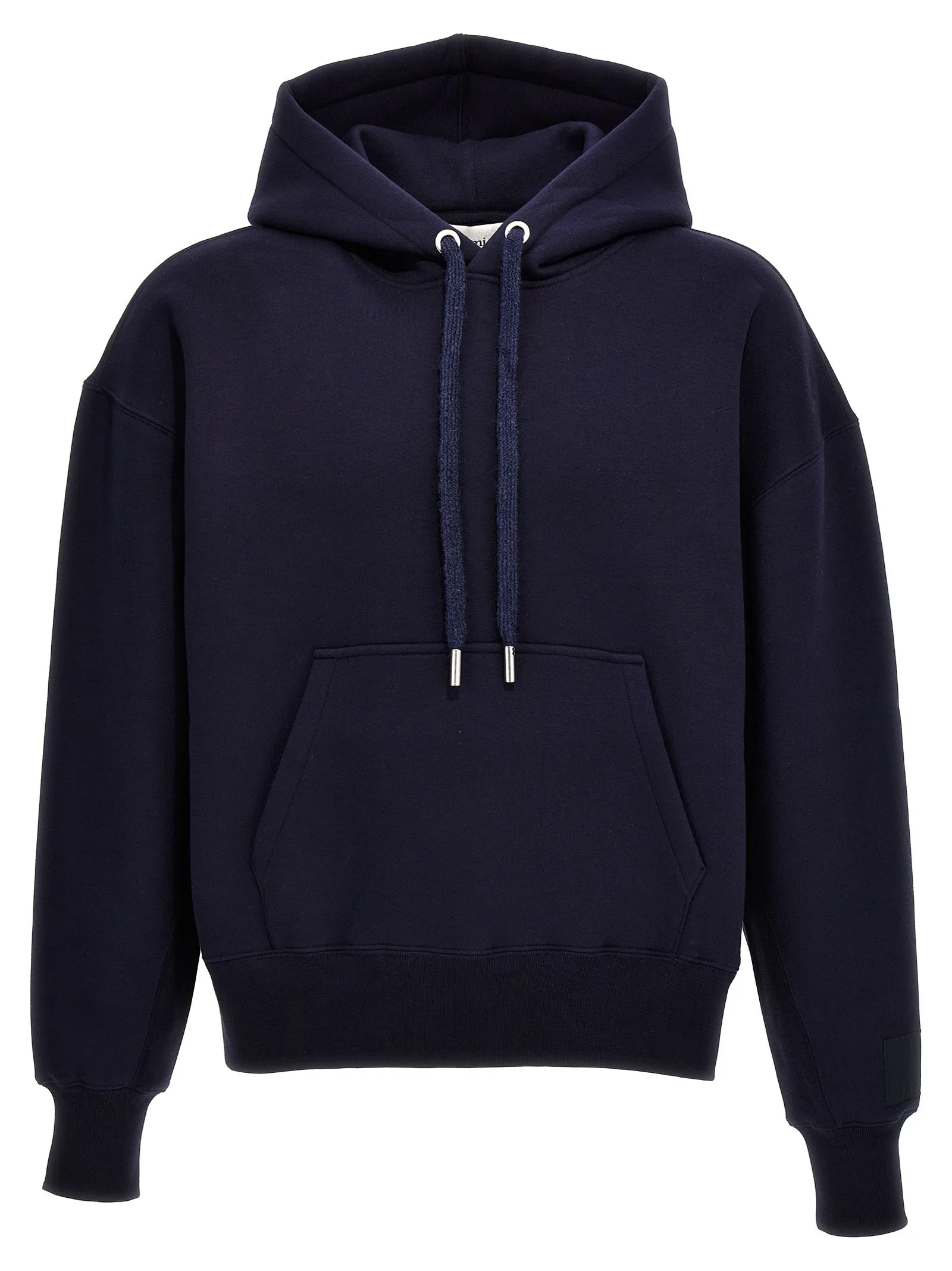 Cotton Hoodie Felpe Blu