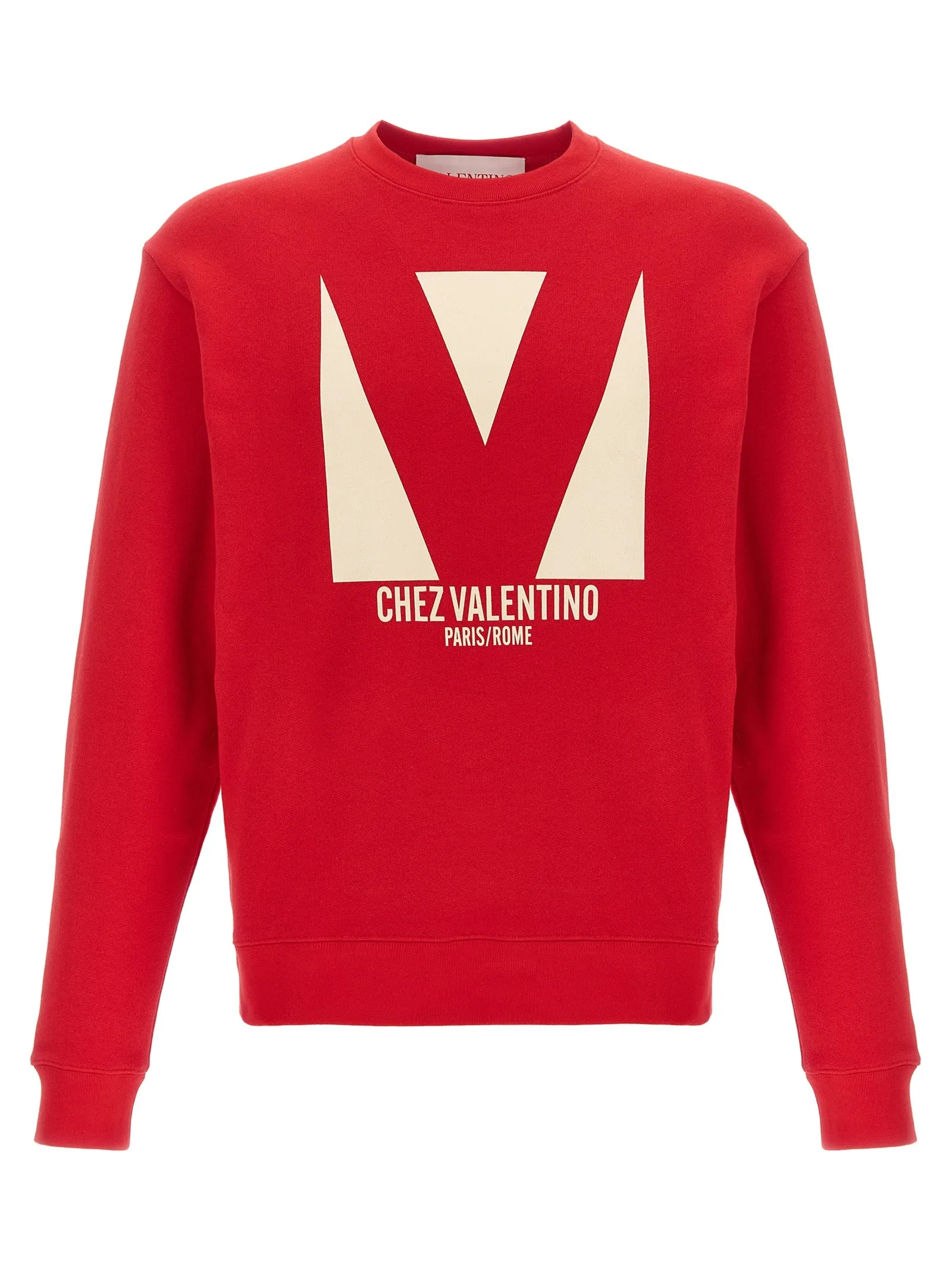 Chez Valentino Felpe Rosso