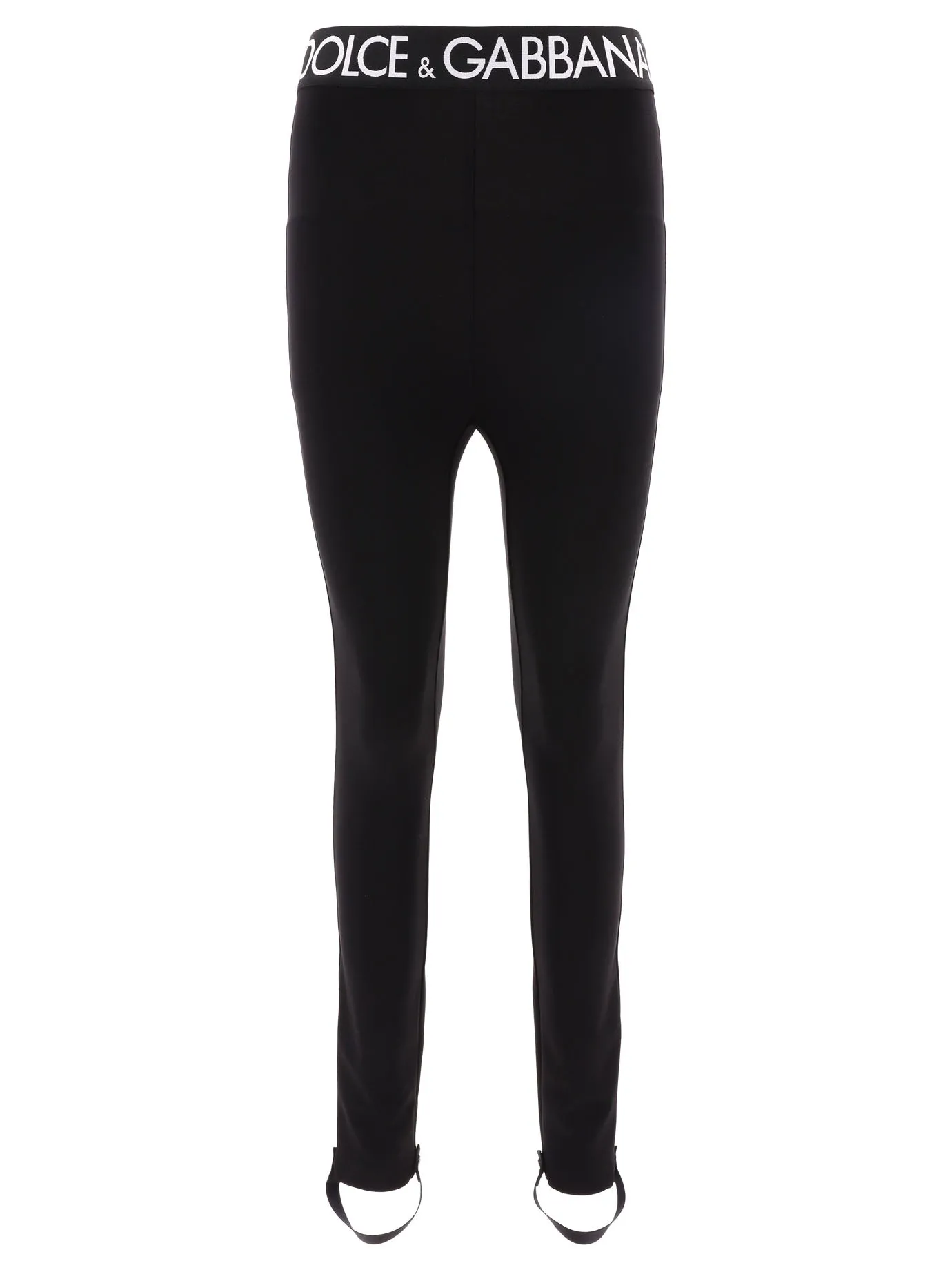 Legging With Elastic Band Trousers Nero