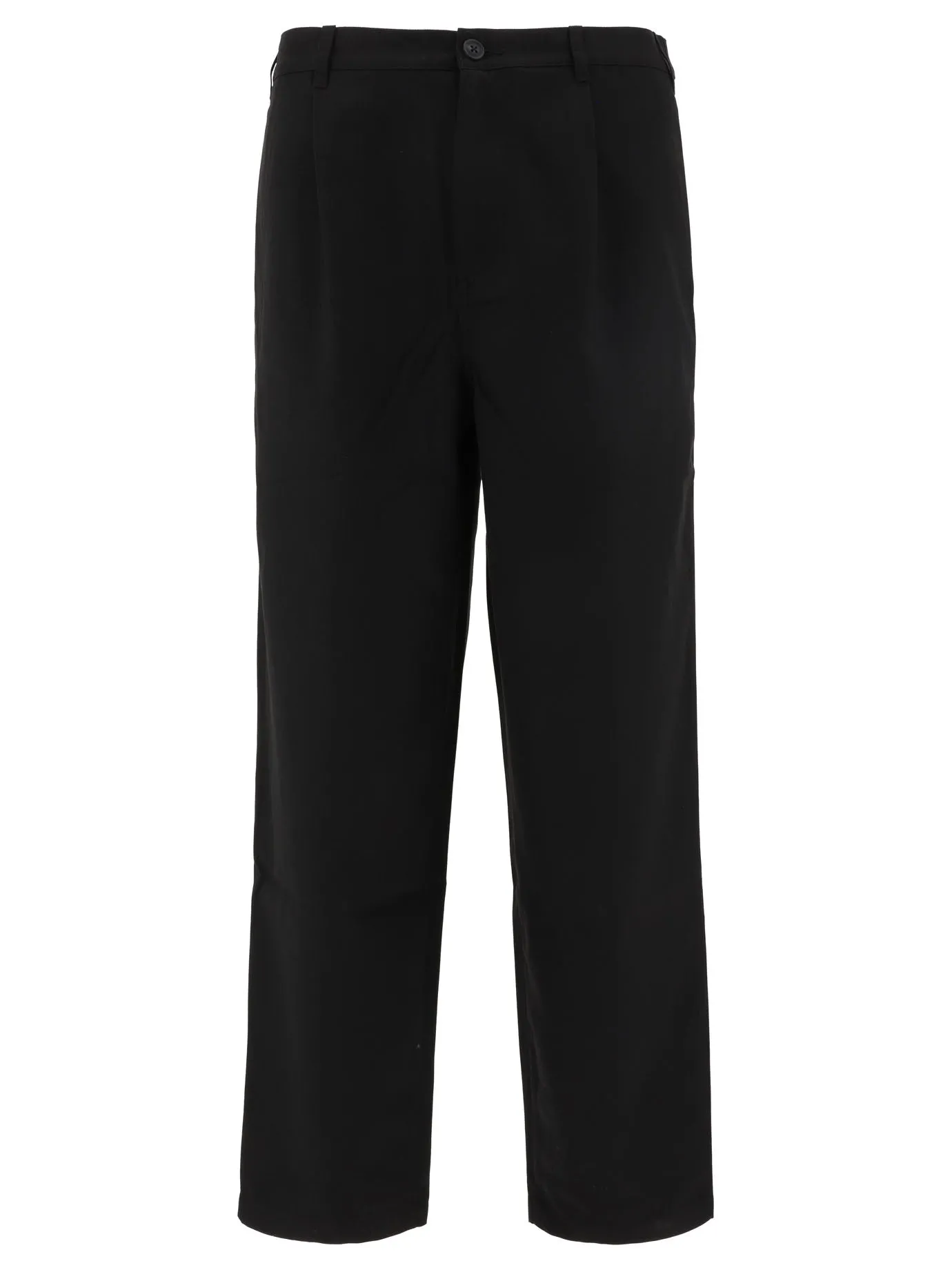 Volume Pleated Trousers Nero