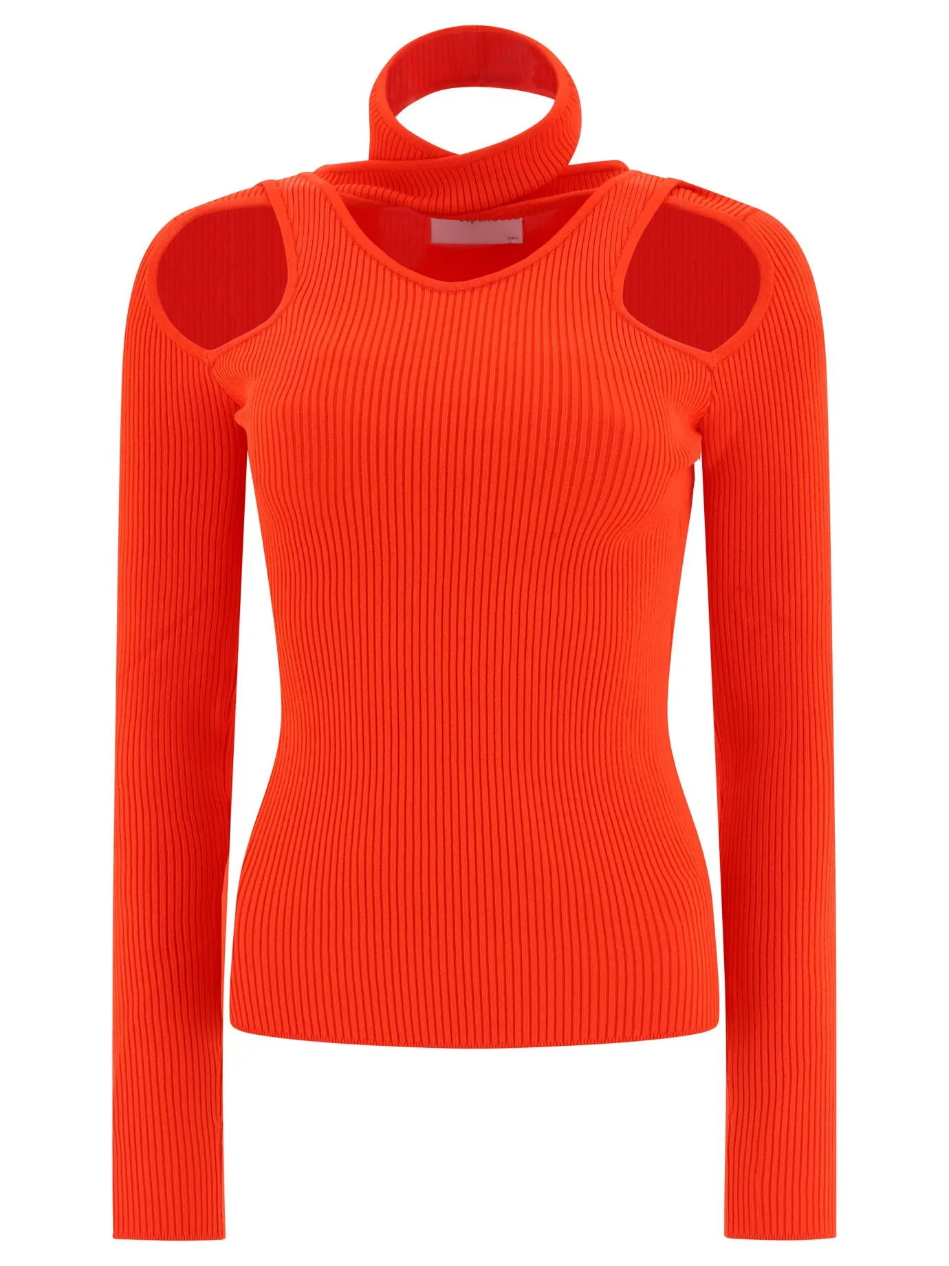 Top With Cut-Out Top Rosso