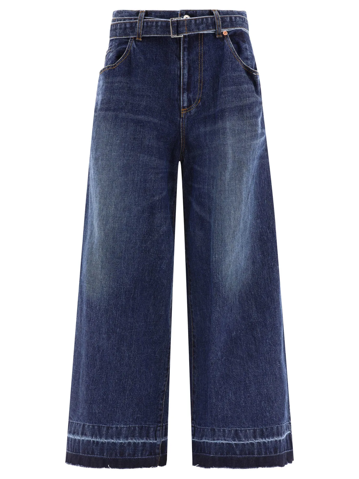 Belted Jeans Blu