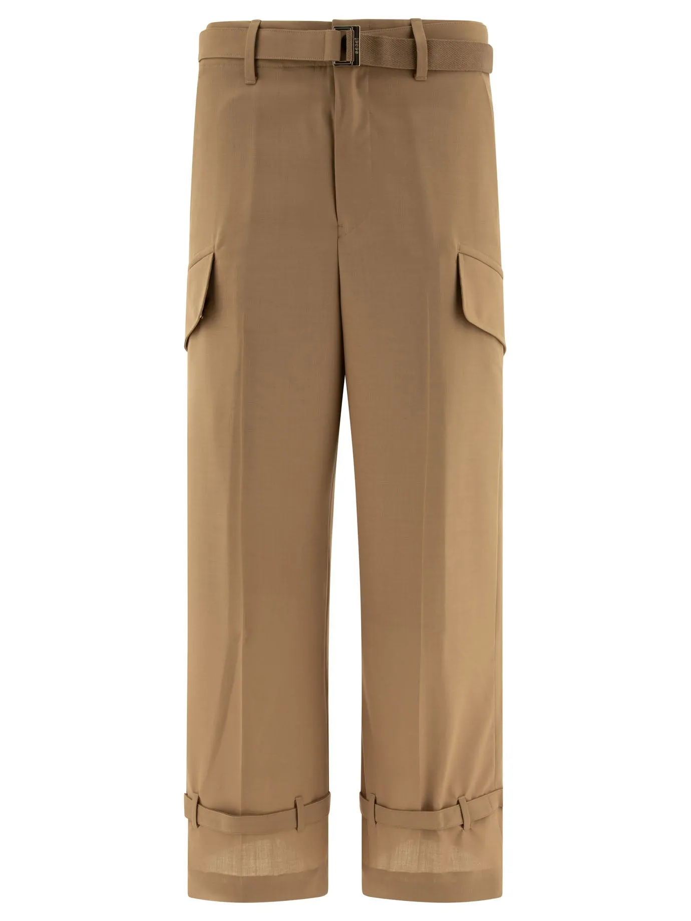 Belted Trousers Beige