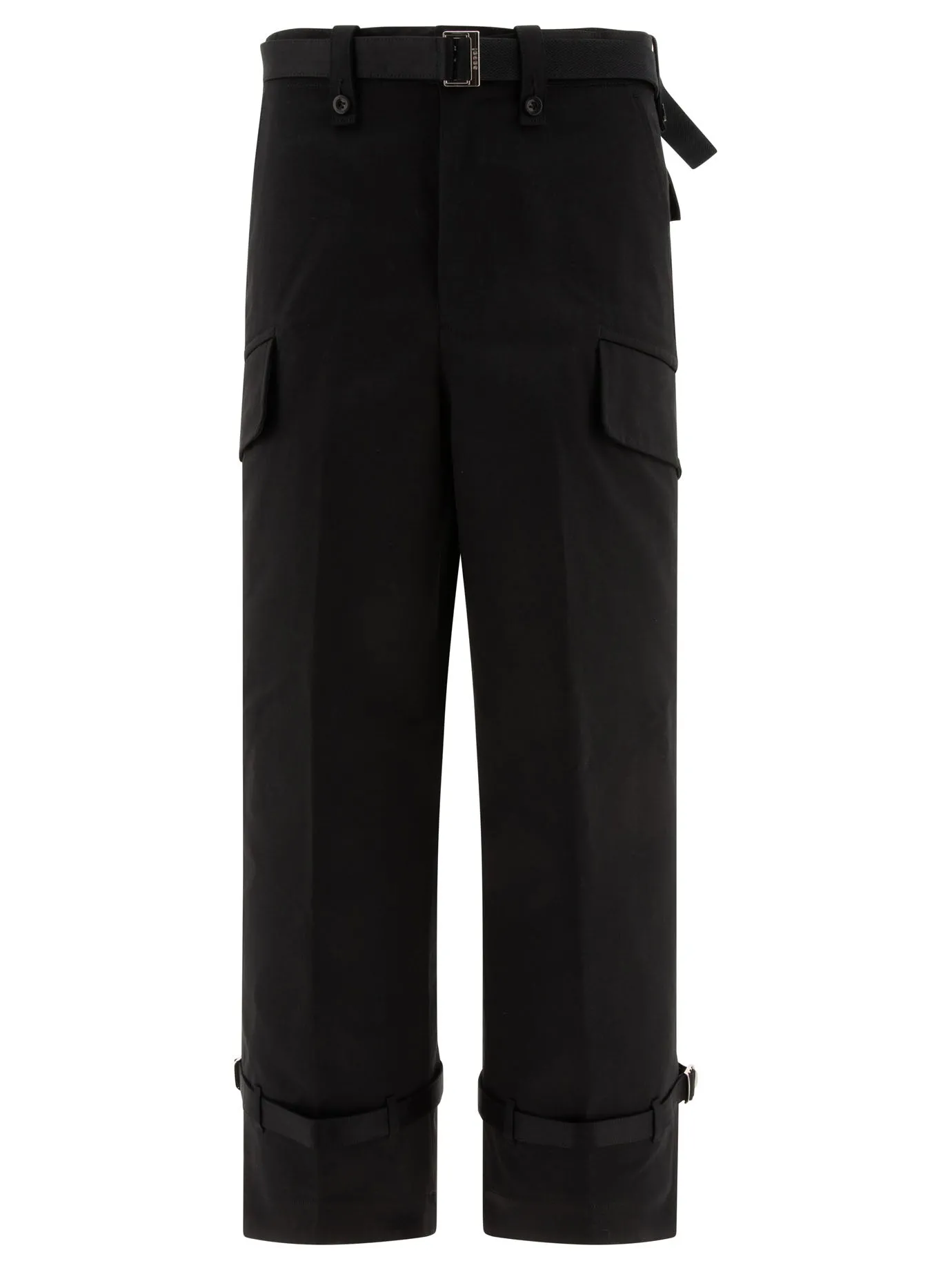 Belted Trousers Nero