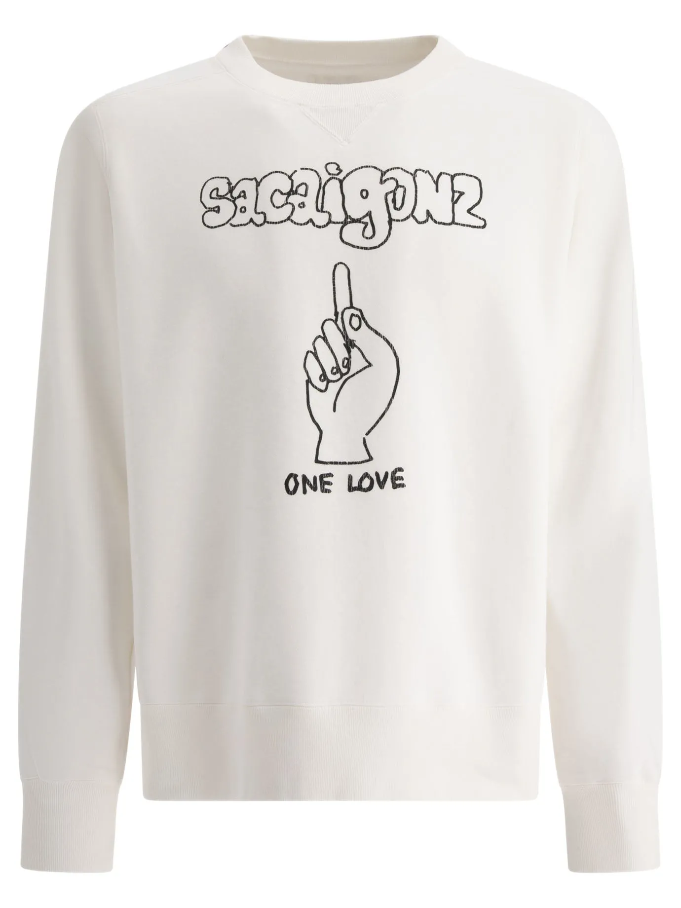 Gonz Sacaigonz Sweatshirts Bianco