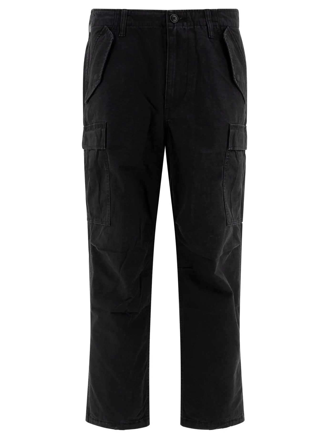 Military Cargo Trousers Nero