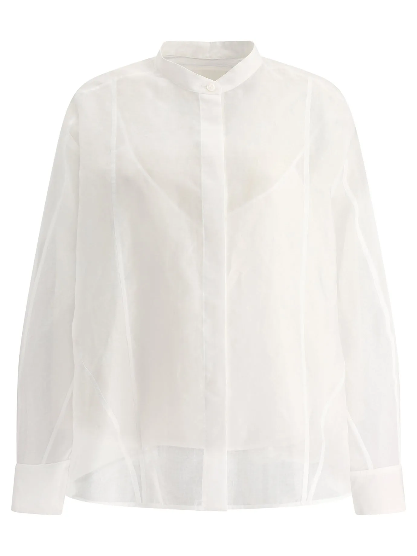 Shirt With Petticoat Shirts Bianco