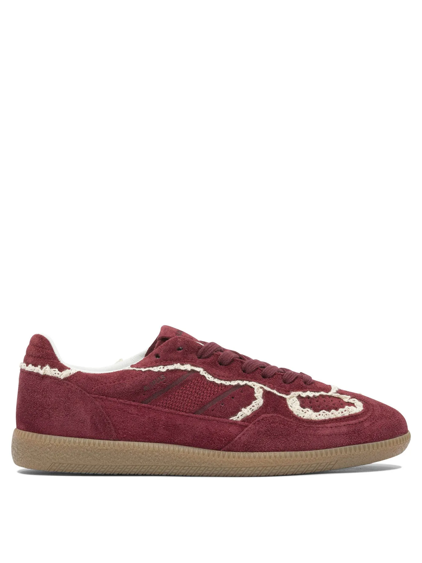 Tb.490 Crochet Burgundy Leather Sneakers Sneakers & Slip-On Bordeaux