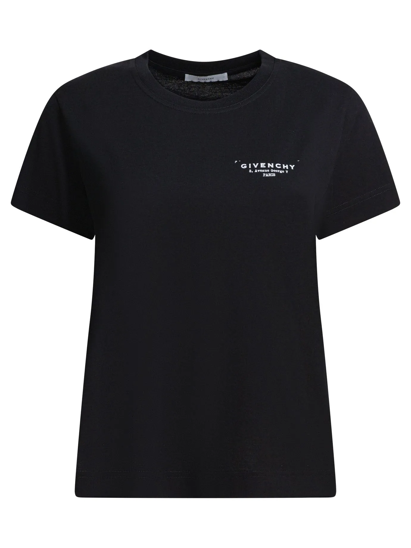 T-Shirt With Givenchy Print T-Shirts Nero