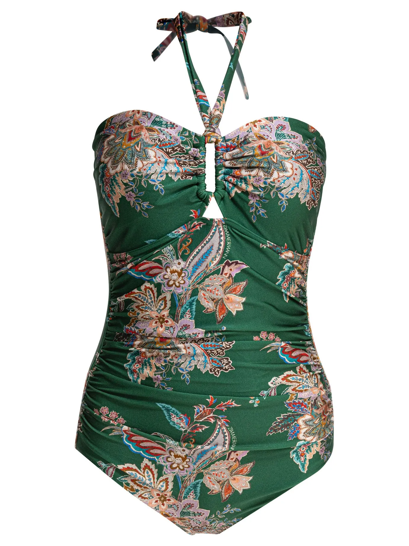Rhiannon Wide Link 1pc Swimwear Verde