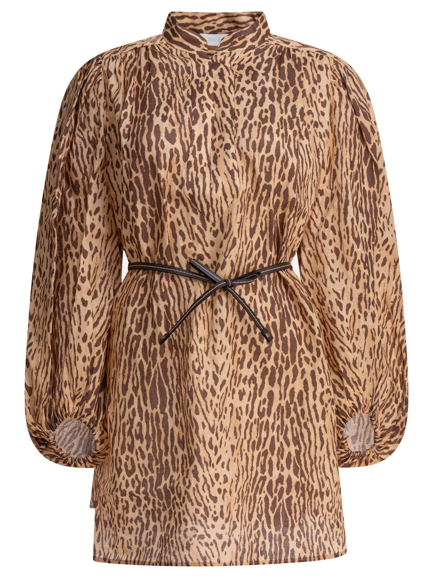 Cascadian Tunic Dress Abiti Marrone