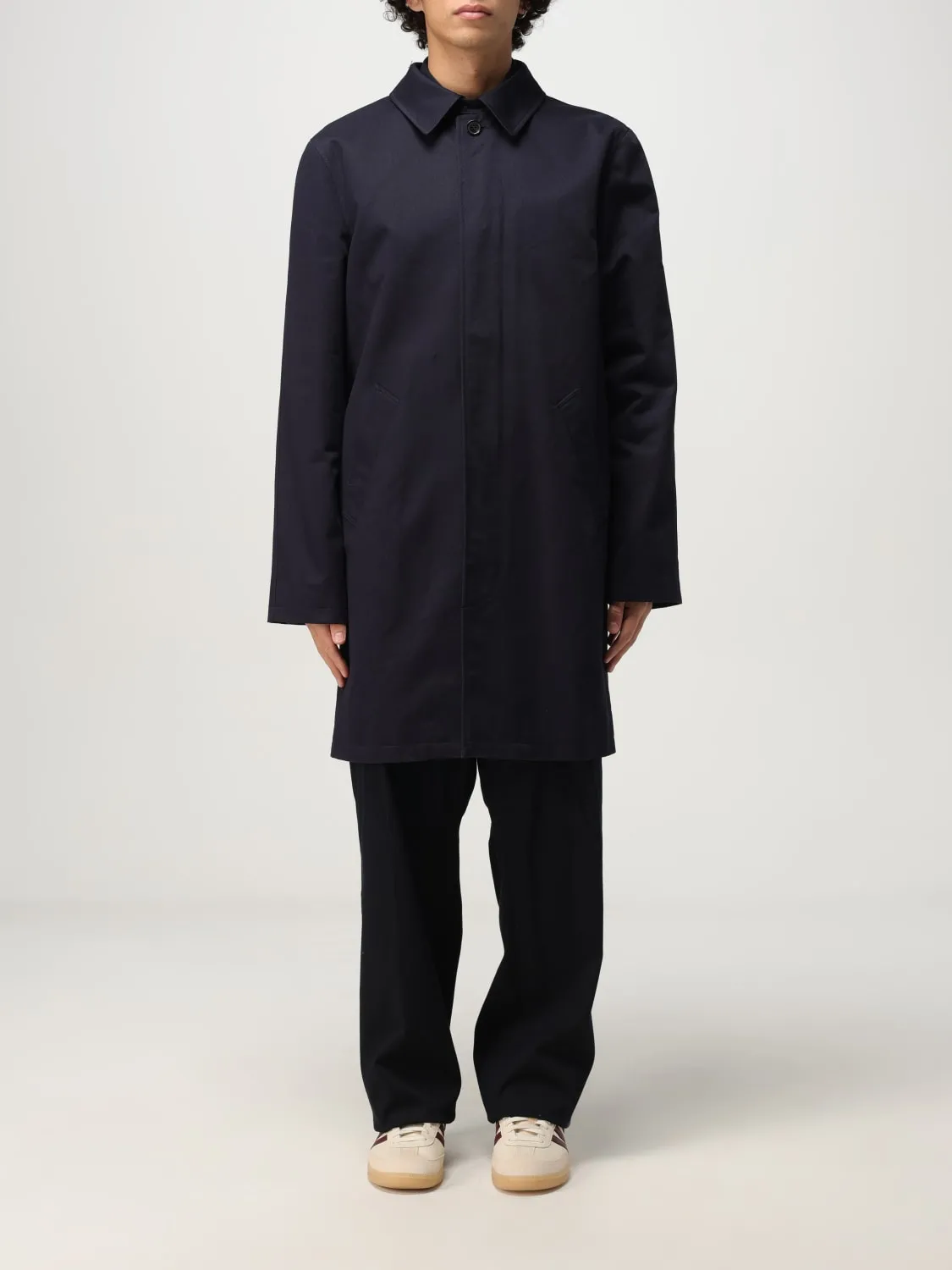 Impermeabile A.P.C. in twill di cotone