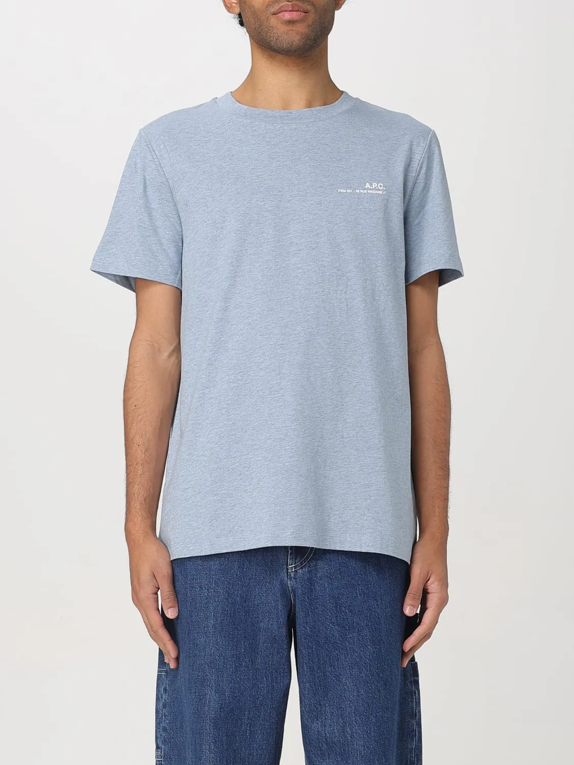 T-shirt basic in cotone A.P.C.