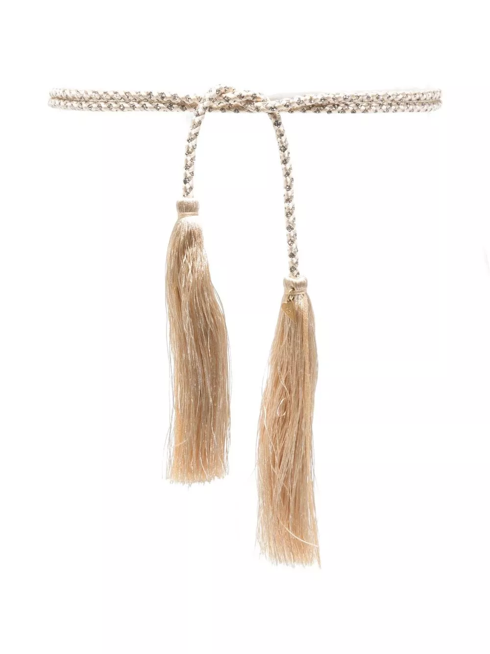 Cintura con cristalli e nappine di Forte forte